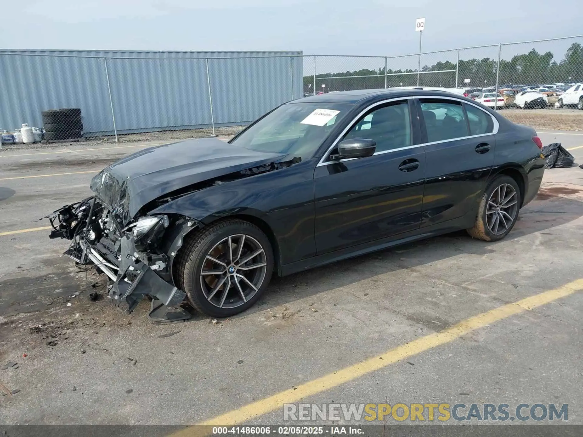 2 Photograph of a damaged car 3MW5R1J06N8C36291 BMW 330I 2022