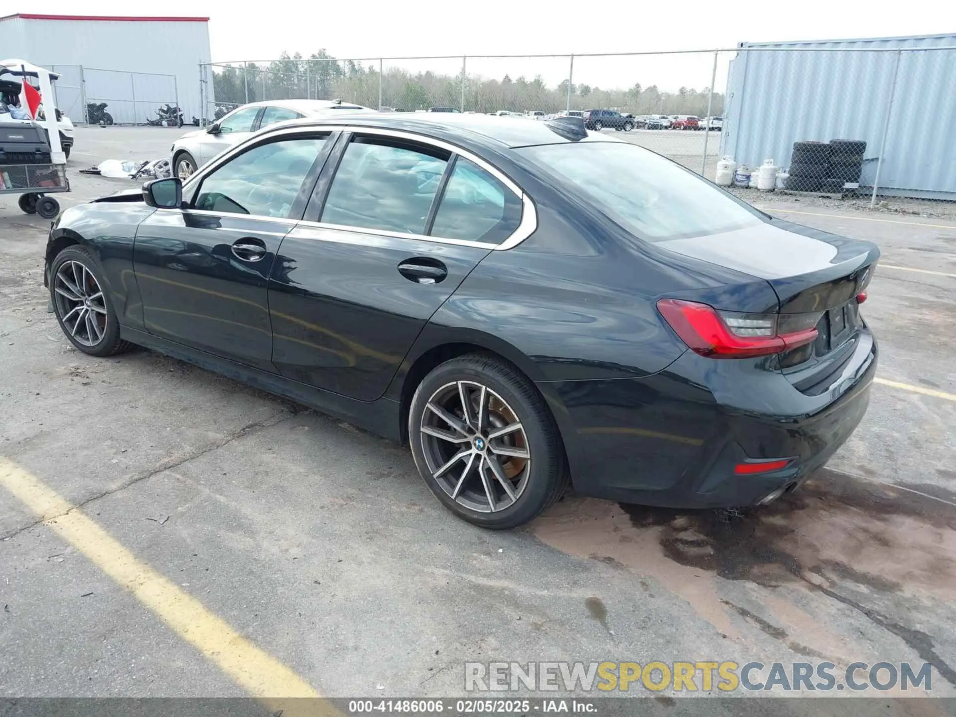 3 Photograph of a damaged car 3MW5R1J06N8C36291 BMW 330I 2022