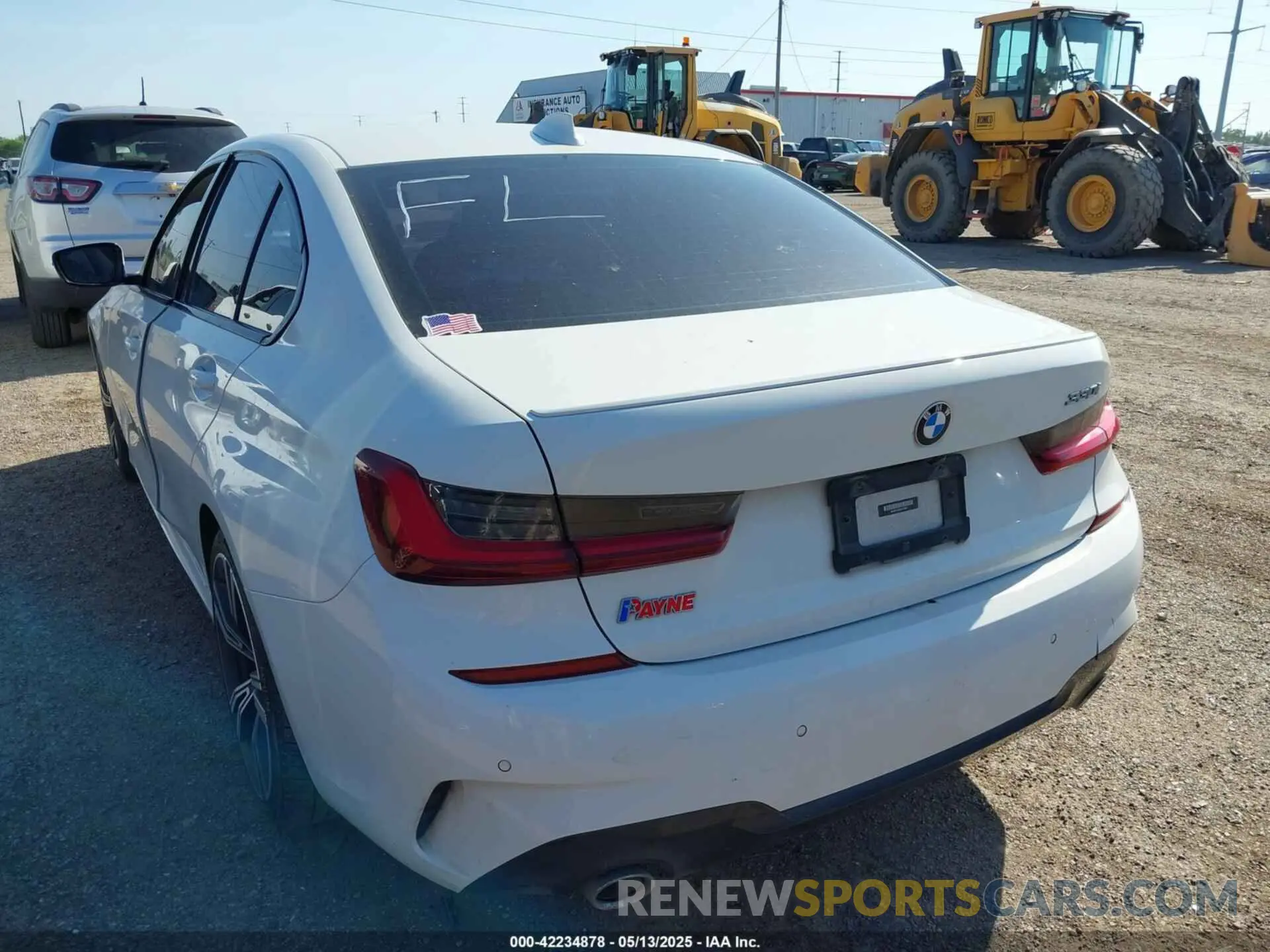 3 Photograph of a damaged car 3MW5R1J06N8C42821 BMW 330I 2022