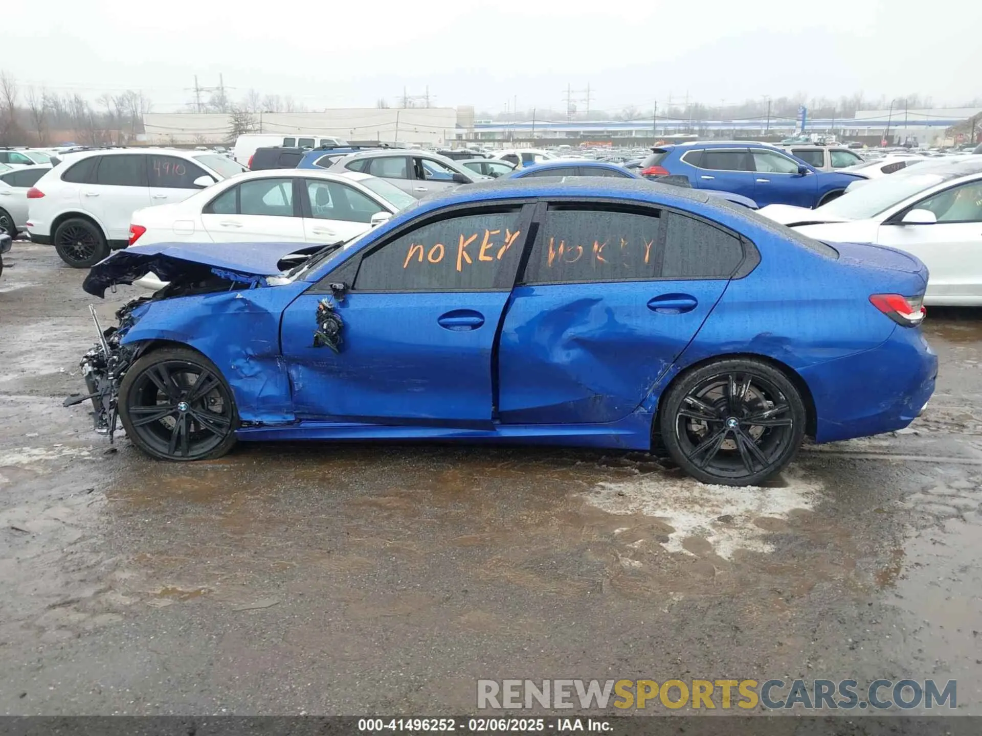 13 Photograph of a damaged car 3MW5R1J06N8C49056 BMW 330I 2022