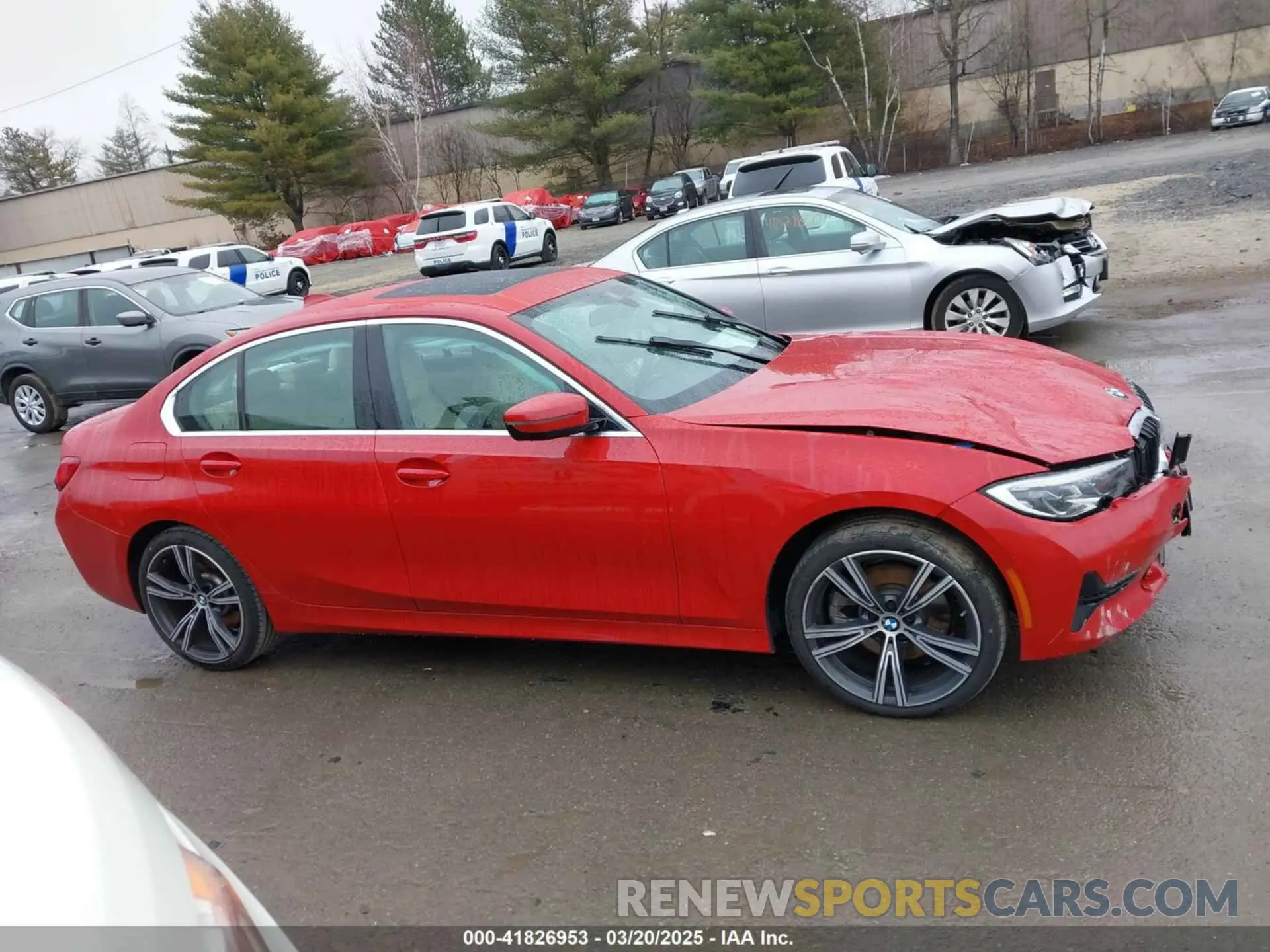 13 Photograph of a damaged car 3MW5R7J03N8C40477 BMW 330I 2022