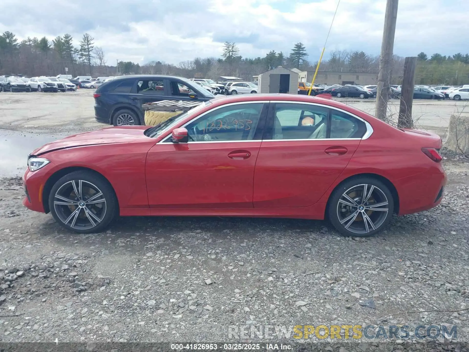 14 Photograph of a damaged car 3MW5R7J03N8C40477 BMW 330I 2022