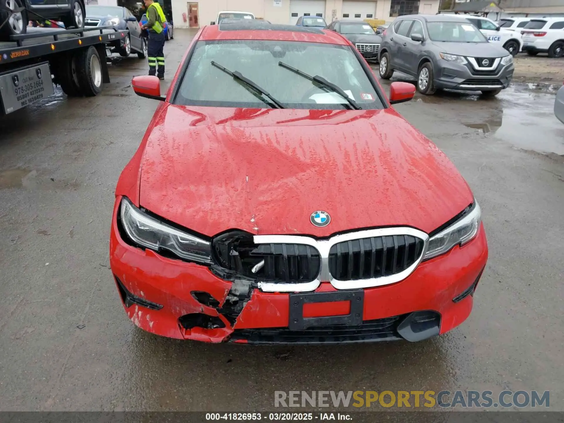 6 Photograph of a damaged car 3MW5R7J03N8C40477 BMW 330I 2022