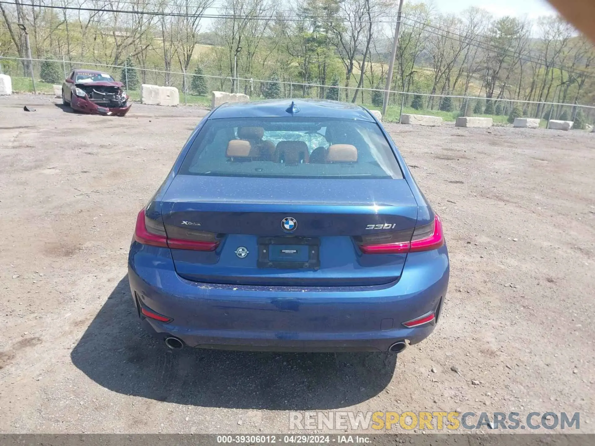 15 Photograph of a damaged car 3MW5R7J0XN8C38693 BMW 330I 2022