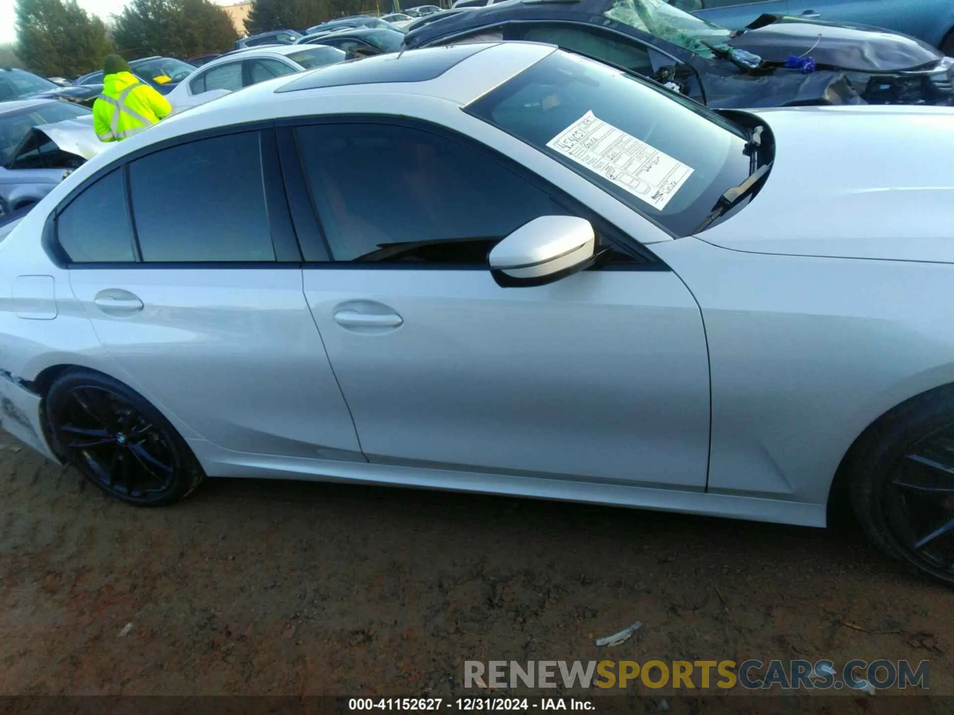 14 Photograph of a damaged car 3MW69FF01P8D32732 BMW 330I 2023