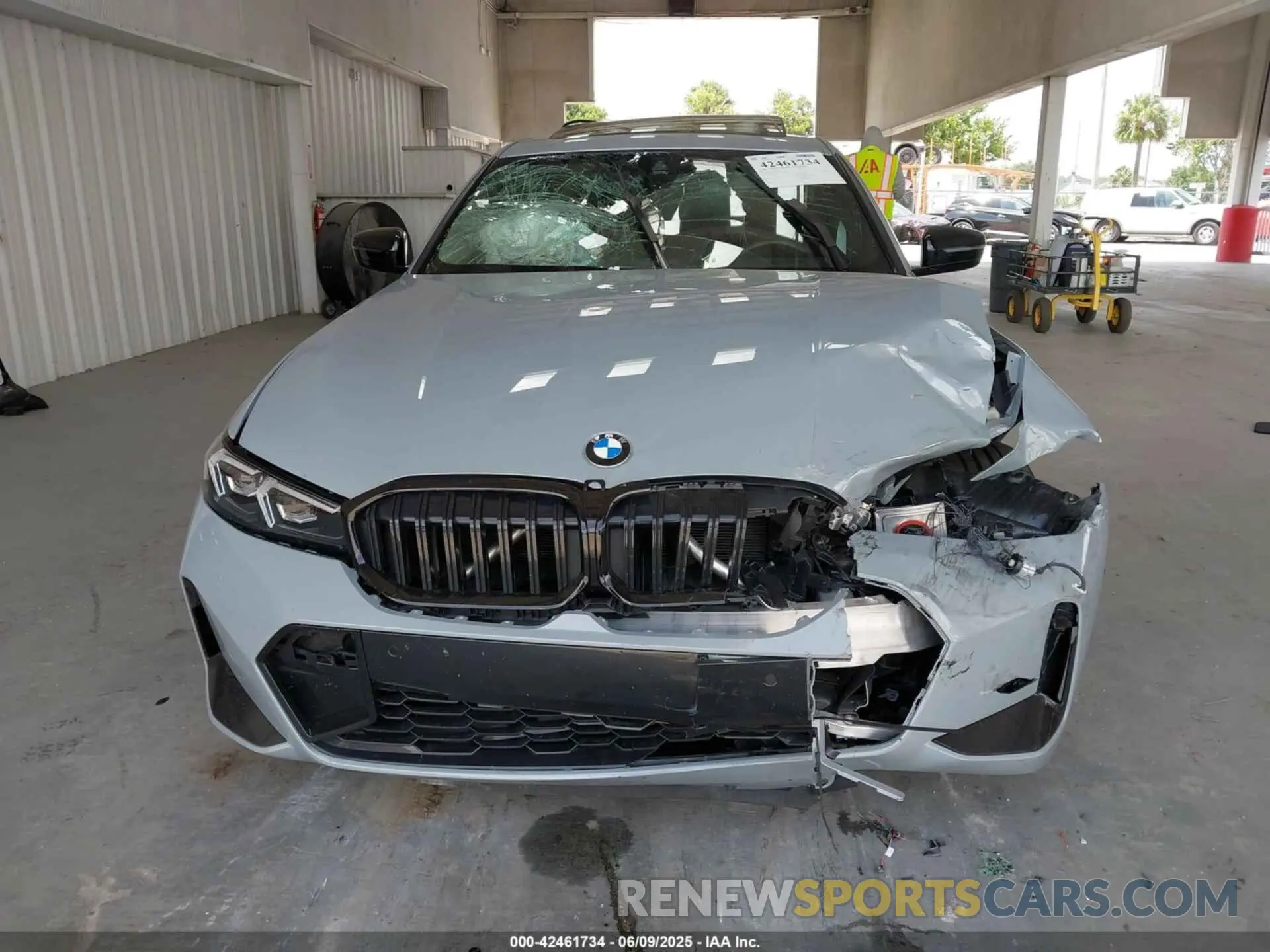 12 Photograph of a damaged car 3MW69FF01P8D33427 BMW 330I 2023