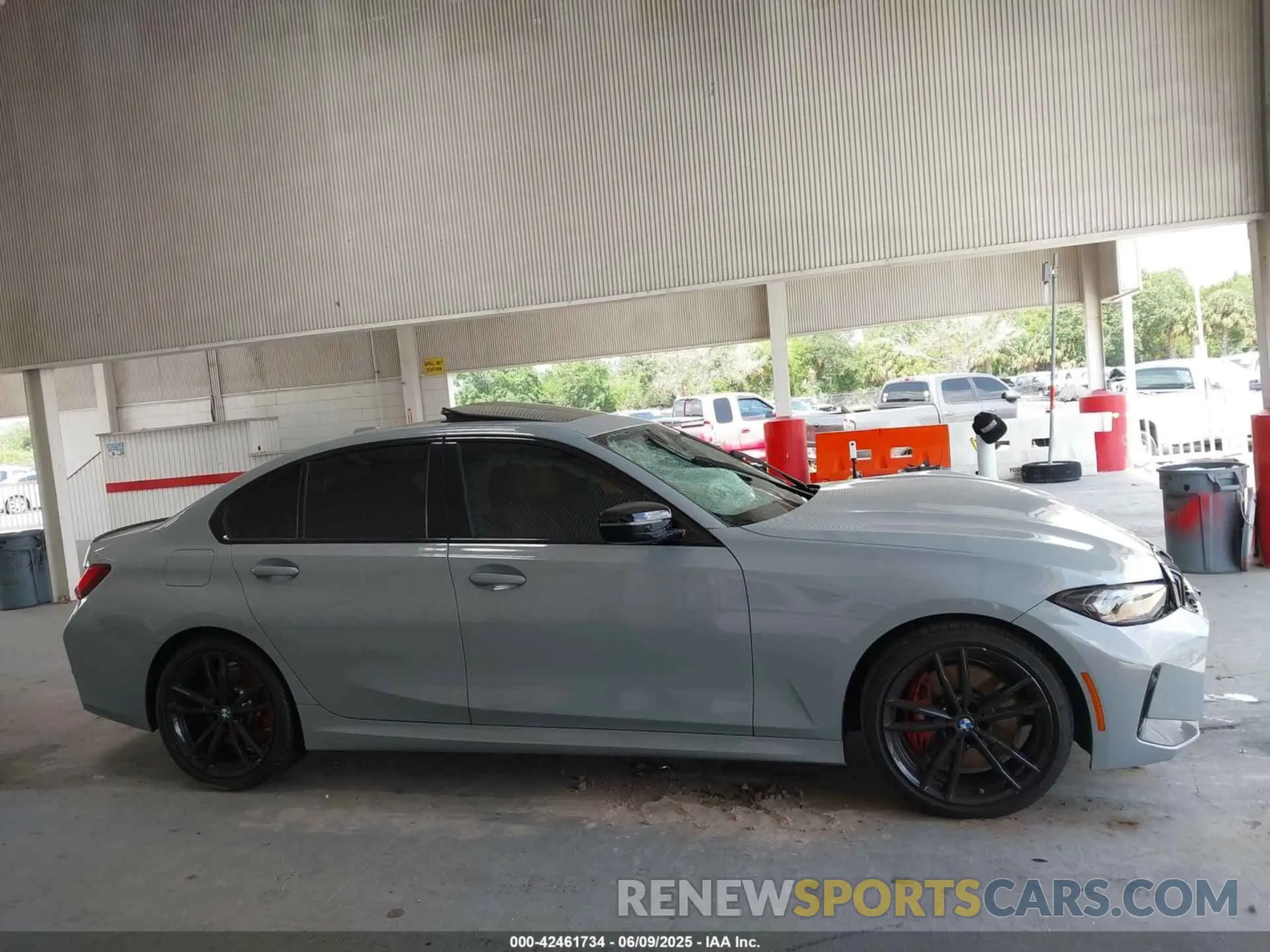 13 Photograph of a damaged car 3MW69FF01P8D33427 BMW 330I 2023