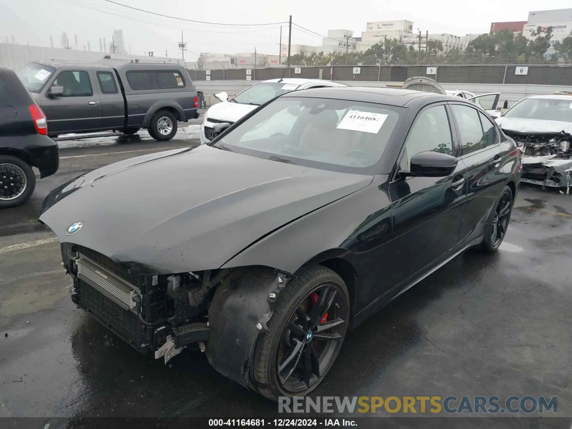 2 Photograph of a damaged car 3MW69FF05P8D58847 BMW 330I 2023