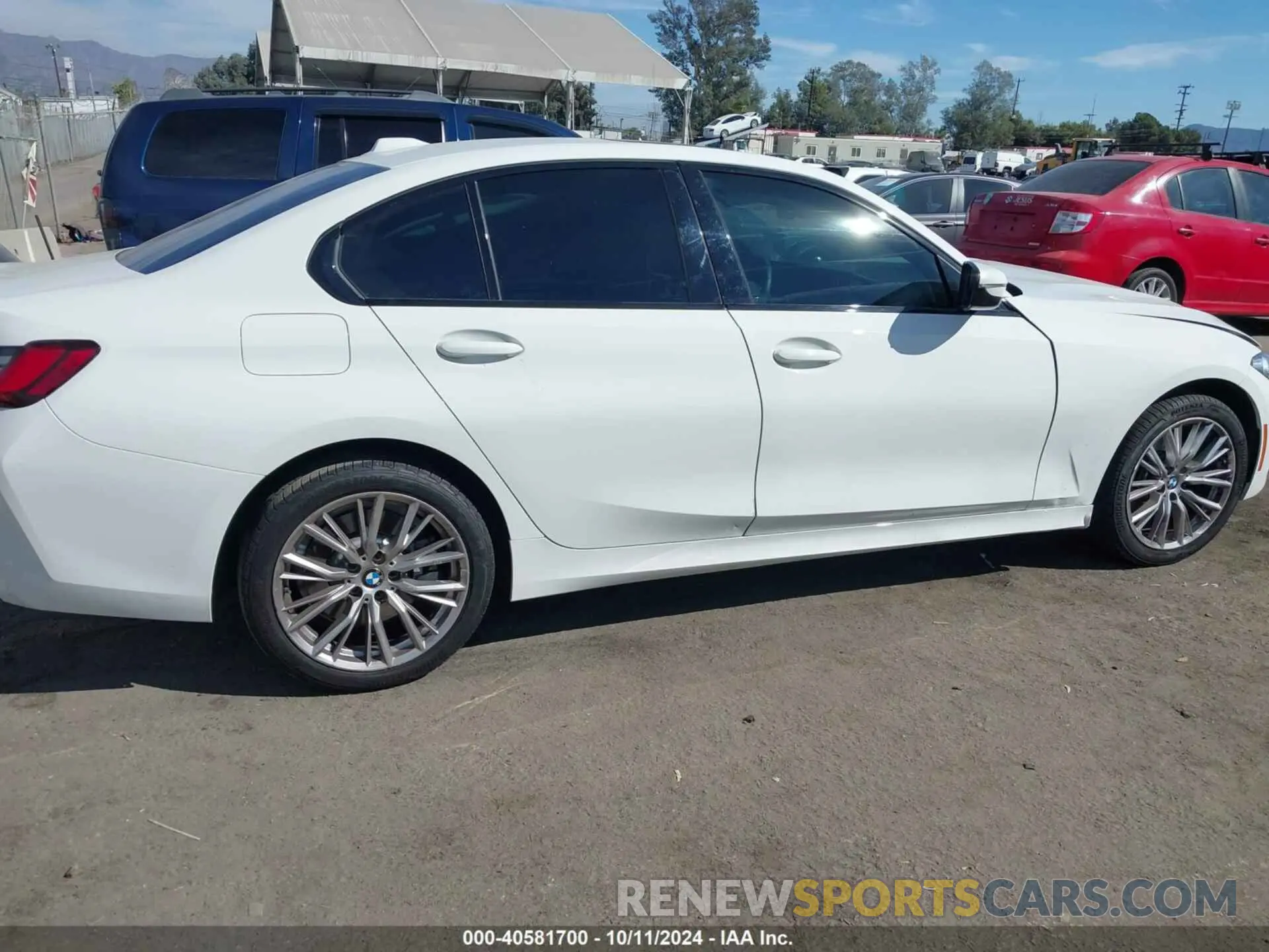 13 Photograph of a damaged car 3MW69FF06P8D23380 BMW 330I 2023