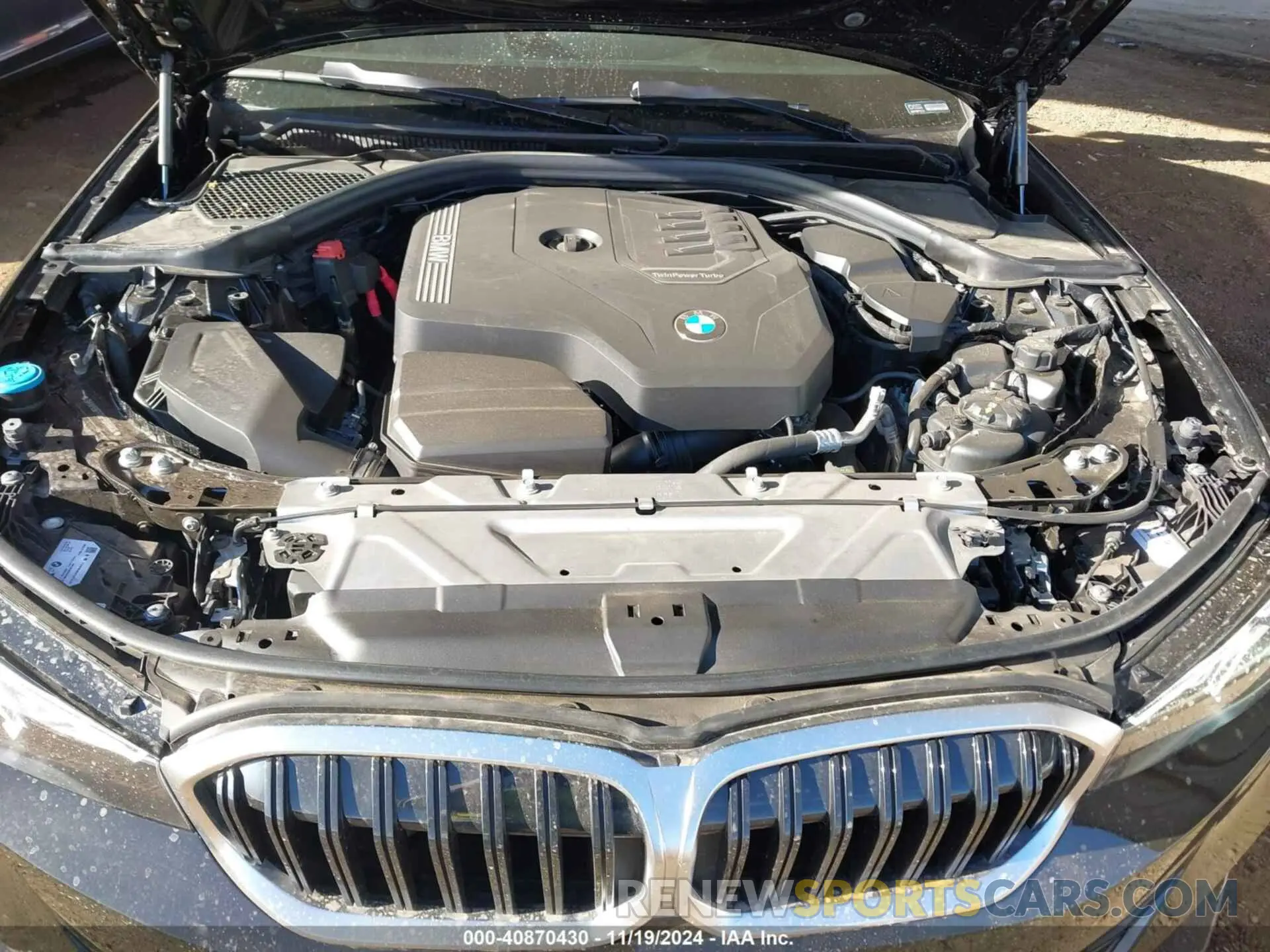 10 Photograph of a damaged car 3MW69FF06P8D68805 BMW 330I 2023
