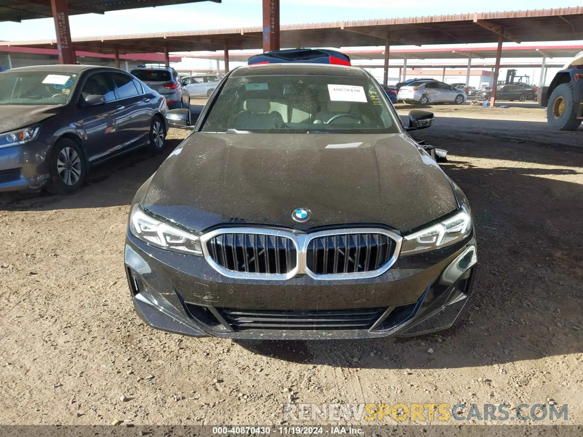 12 Photograph of a damaged car 3MW69FF06P8D68805 BMW 330I 2023