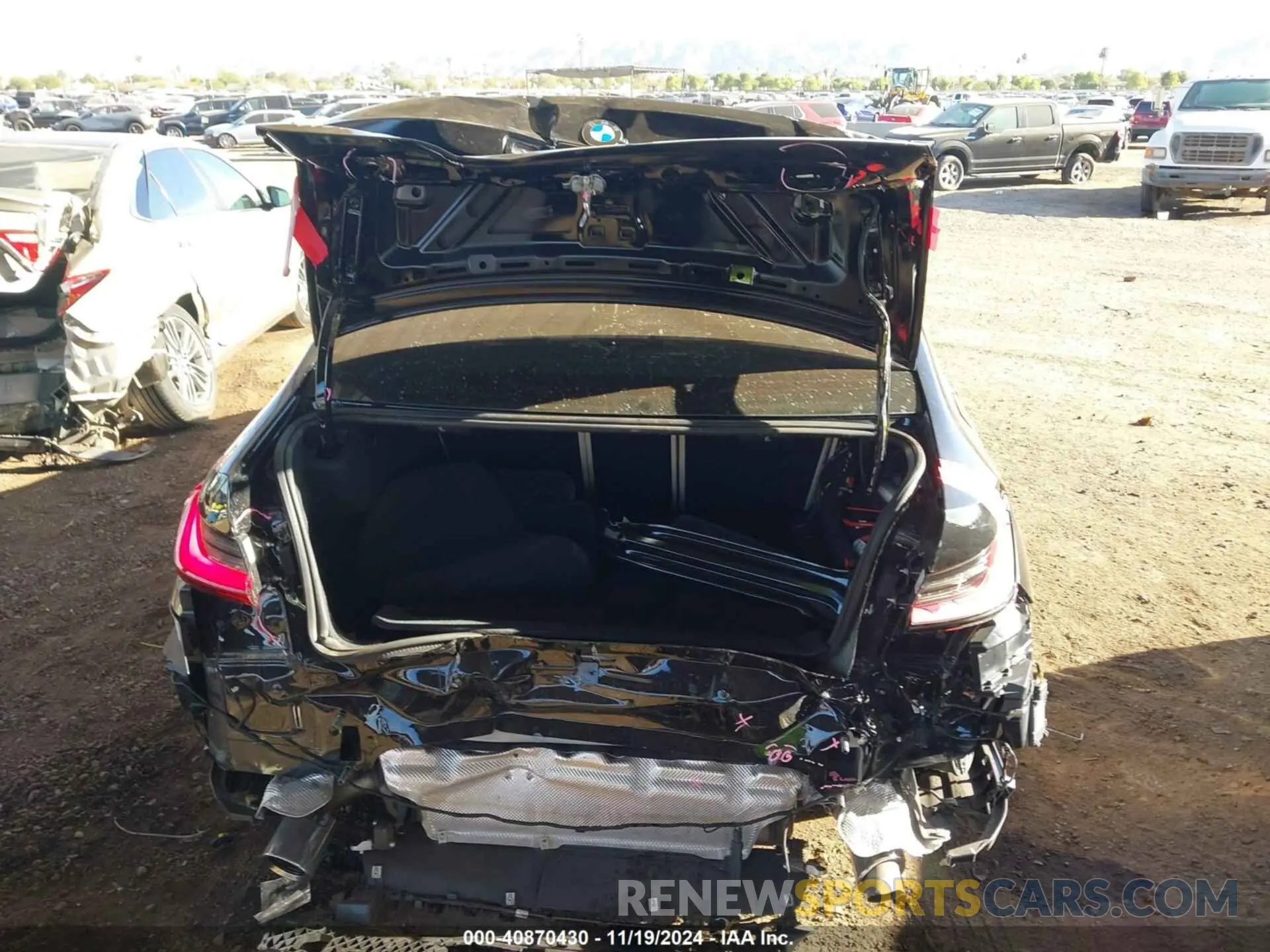 6 Photograph of a damaged car 3MW69FF06P8D68805 BMW 330I 2023