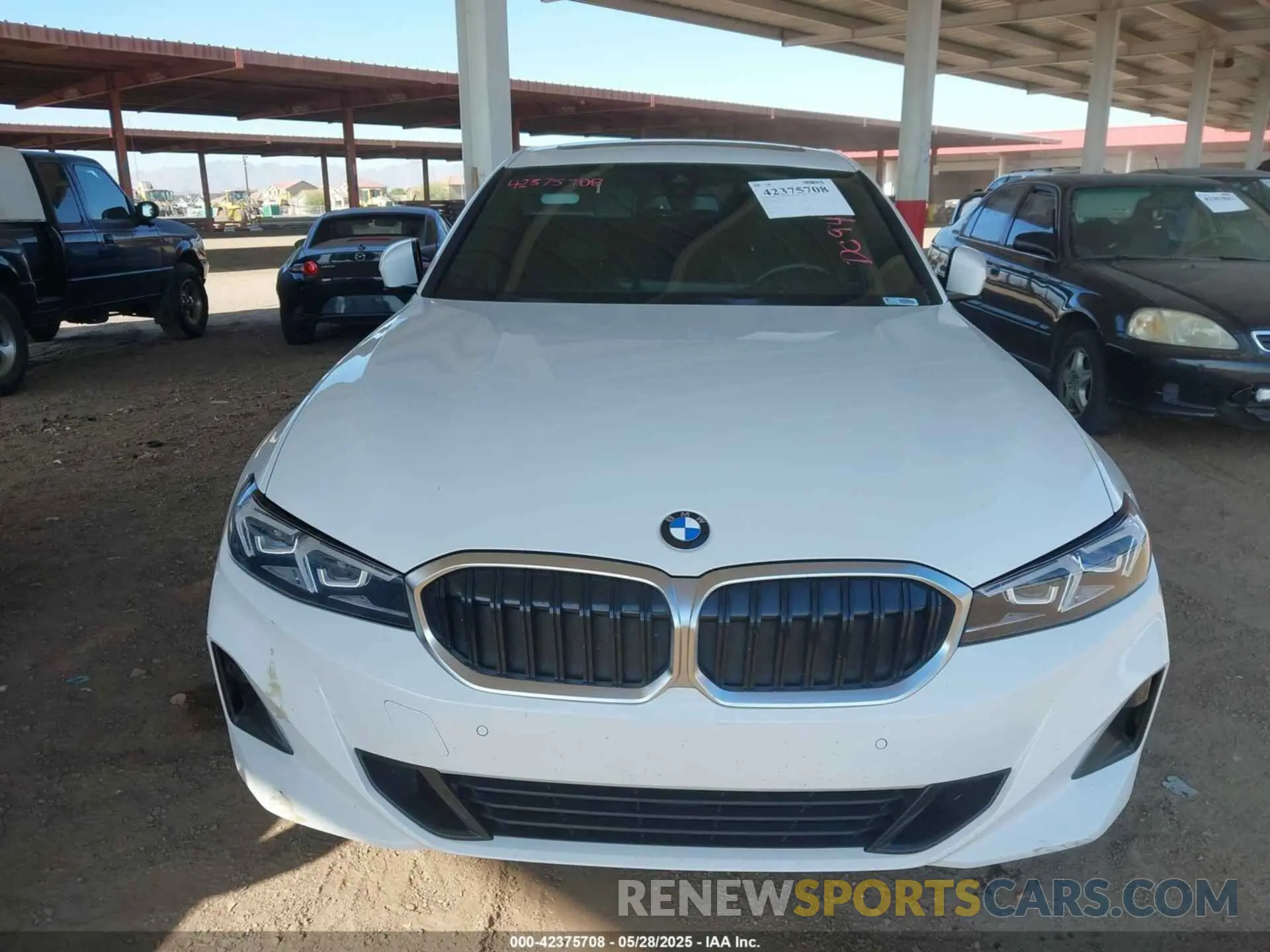 6 Photograph of a damaged car 3MW69FF0XP8D09451 BMW 330I 2023