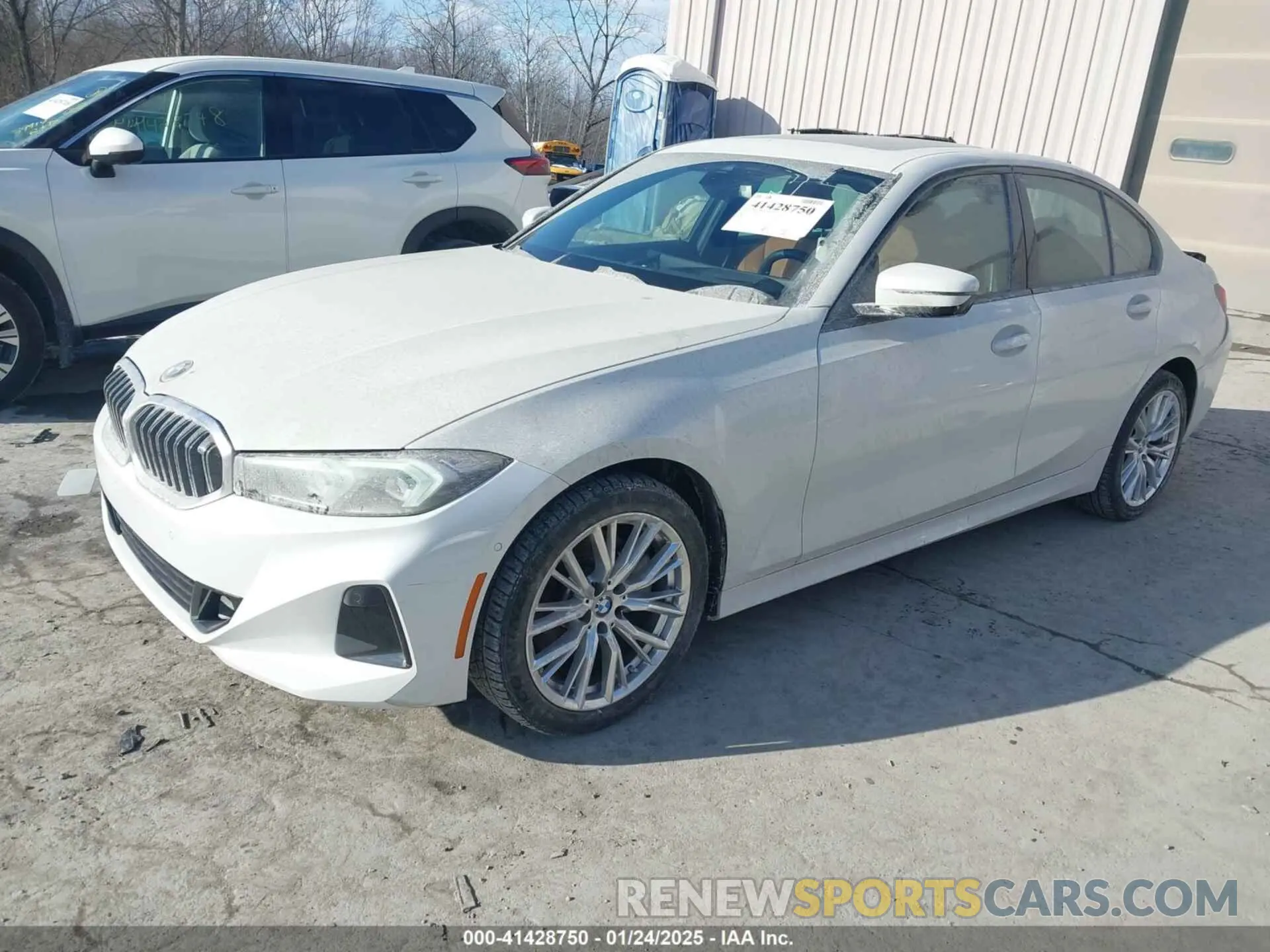 2 Photograph of a damaged car 3MW69FF0XP8D66782 BMW 330I 2023