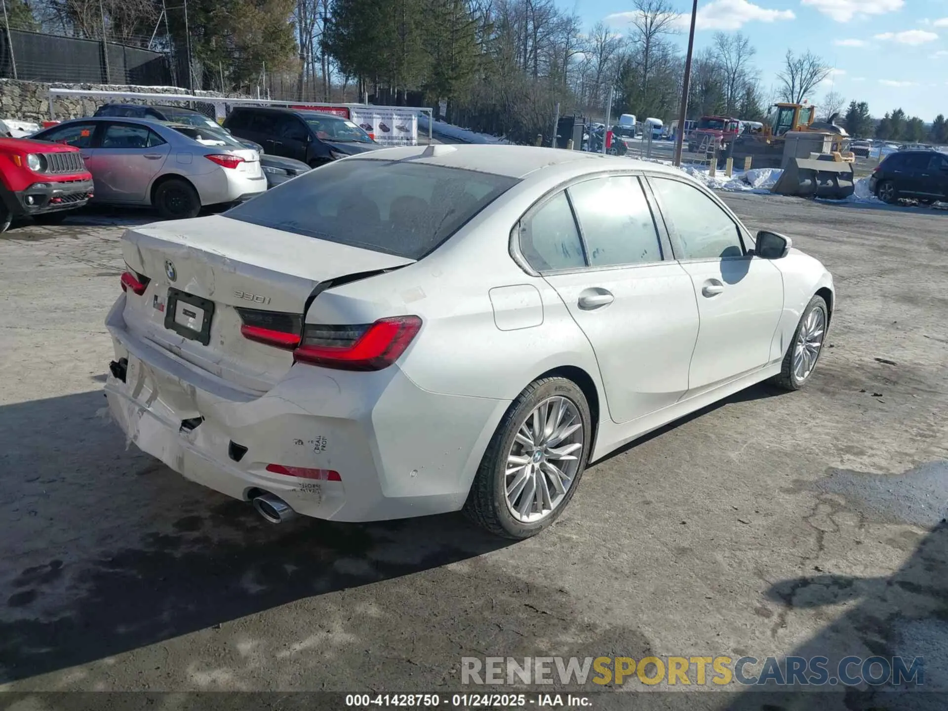 4 Photograph of a damaged car 3MW69FF0XP8D66782 BMW 330I 2023