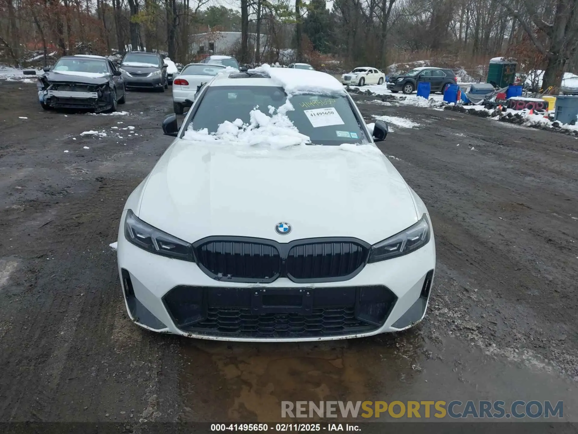 11 Photograph of a damaged car 3MW89FF03P8D62307 BMW 330I 2023