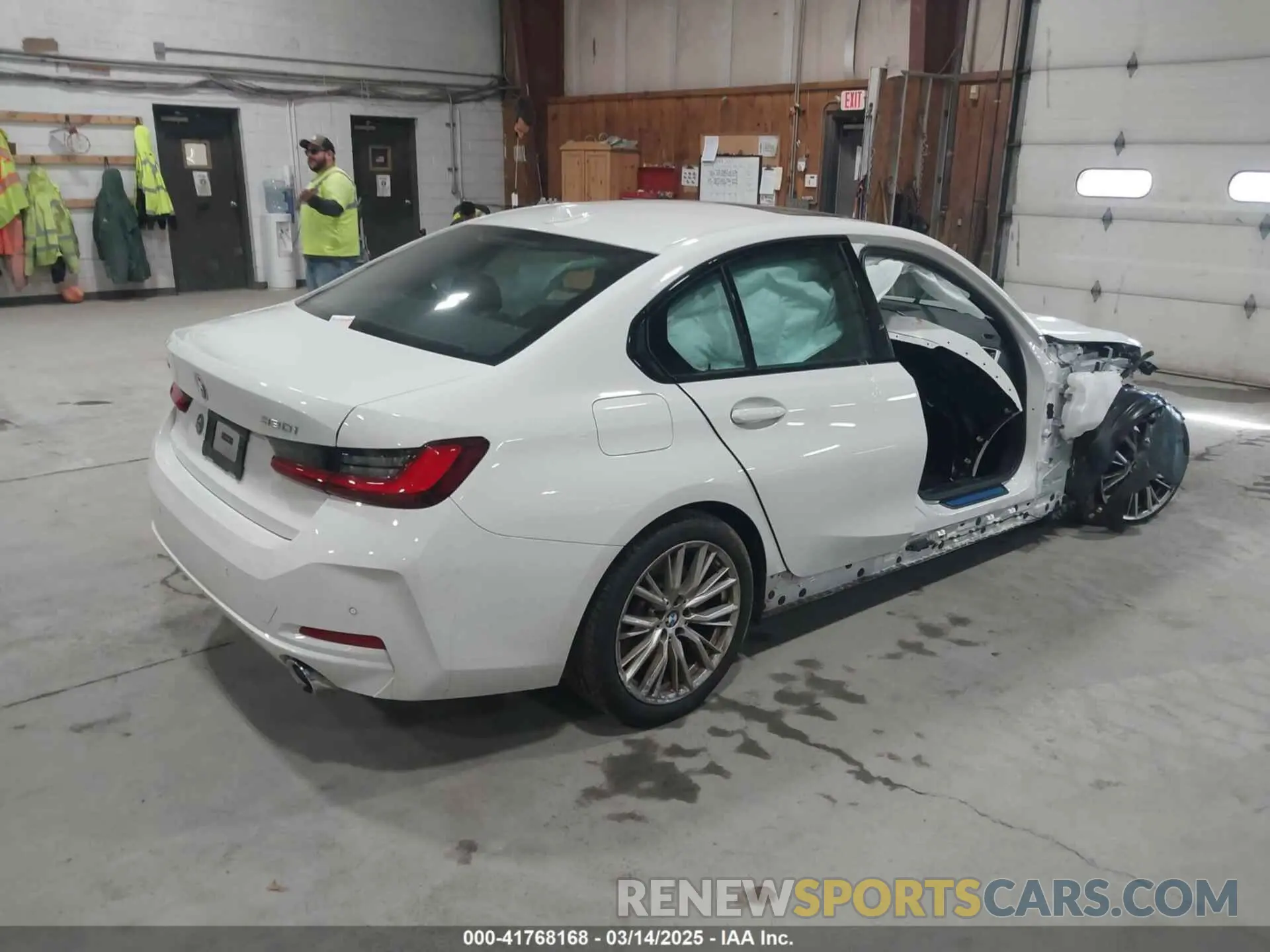 4 Photograph of a damaged car 3MW89FF04P8D68374 BMW 330I 2023