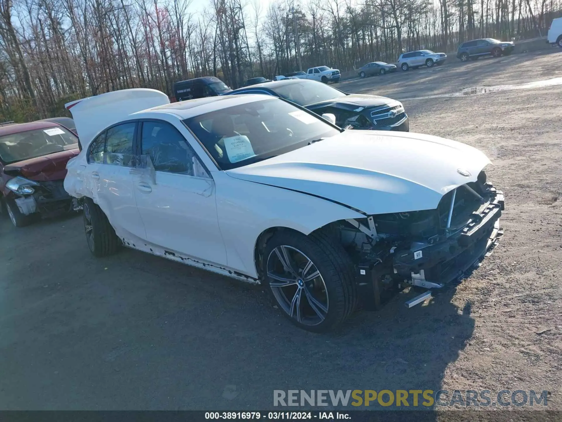 1 Photograph of a damaged car 3MW89FF05P8D07177 BMW 330I 2023