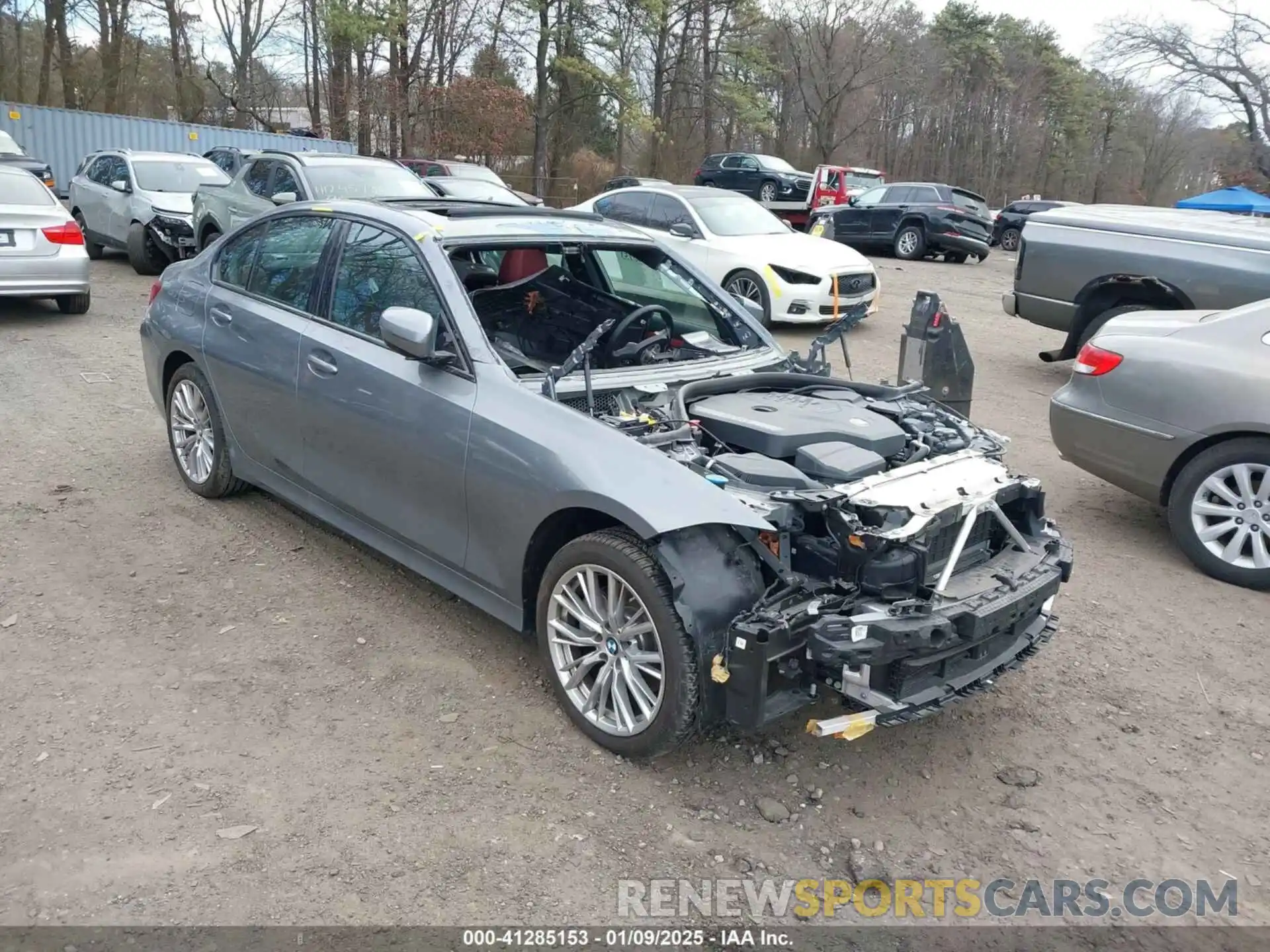 1 Photograph of a damaged car 3MW89FF07P8C97946 BMW 330I 2023