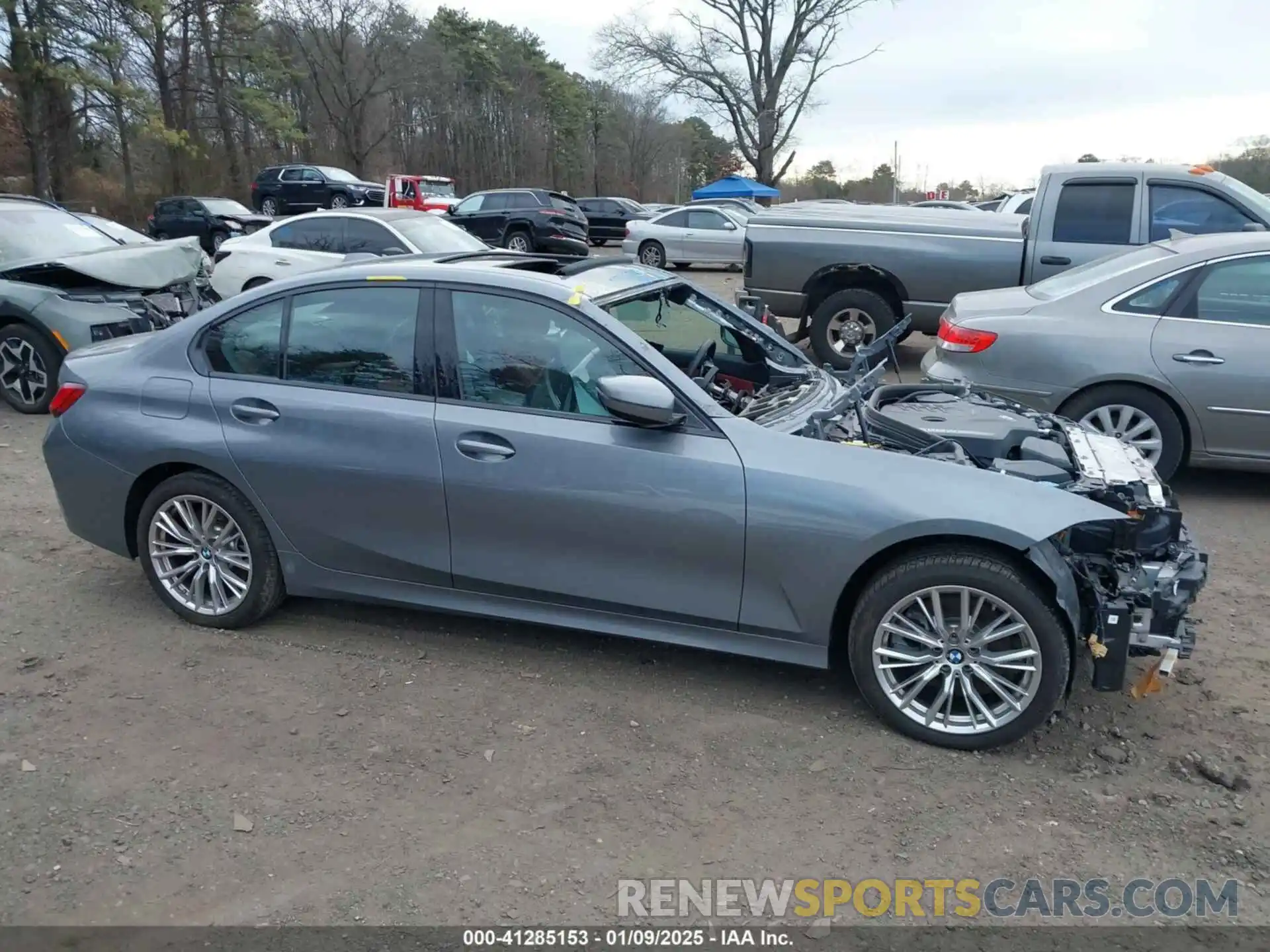 13 Photograph of a damaged car 3MW89FF07P8C97946 BMW 330I 2023