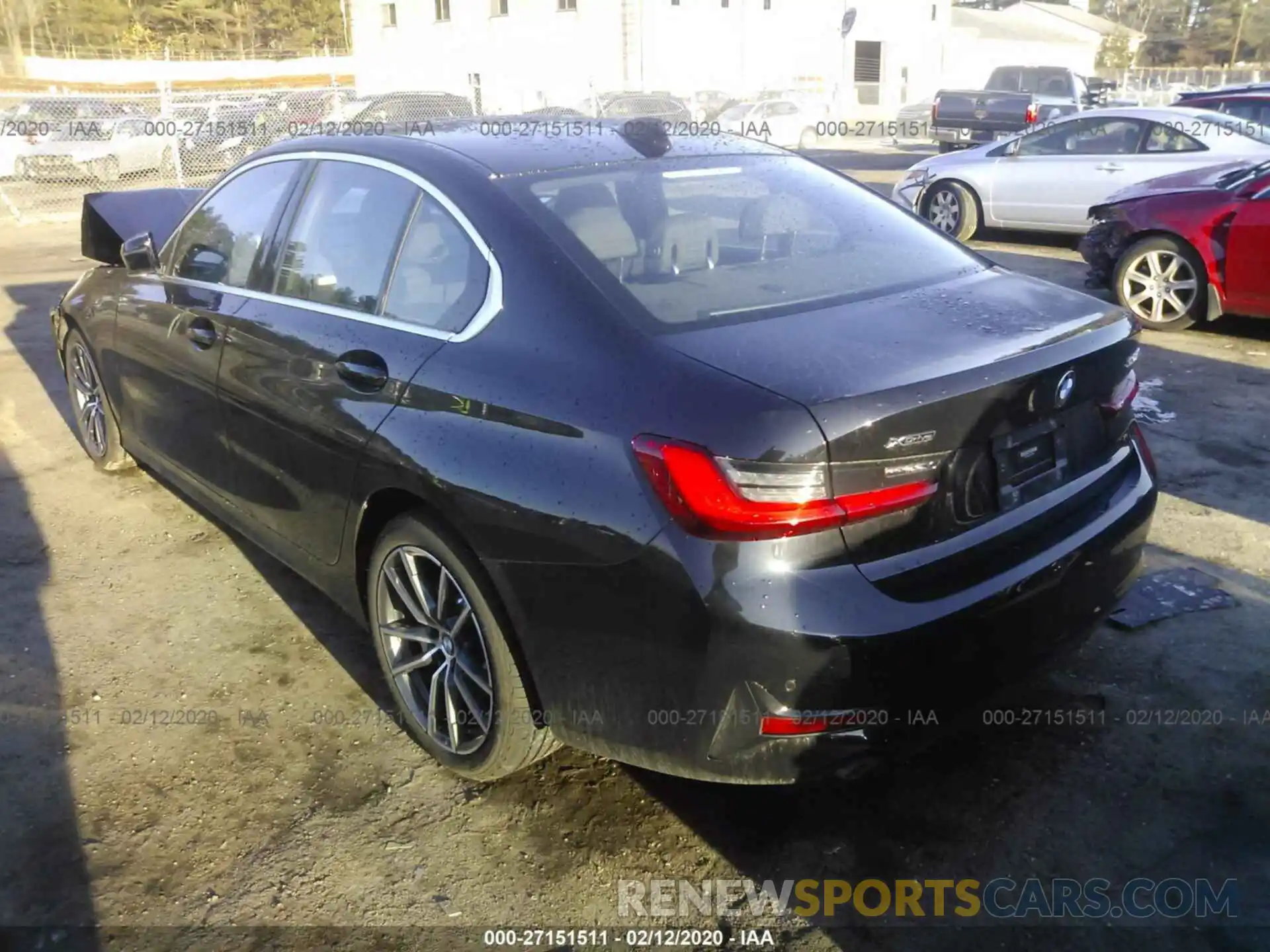 3 Photograph of a damaged car WBA5R7C50KFH03383 BMW 330XI 2019