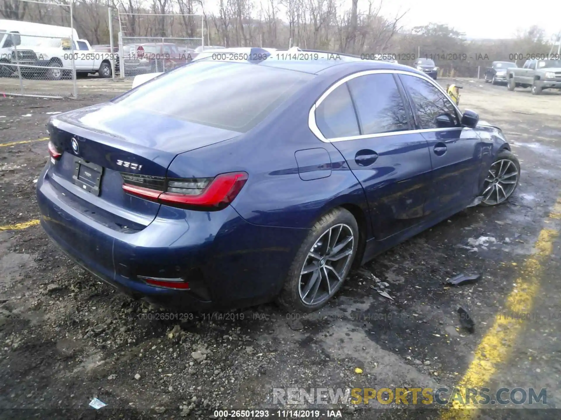 4 Photograph of a damaged car WBA5R7C54KAJ86793 BMW 330XI 2019