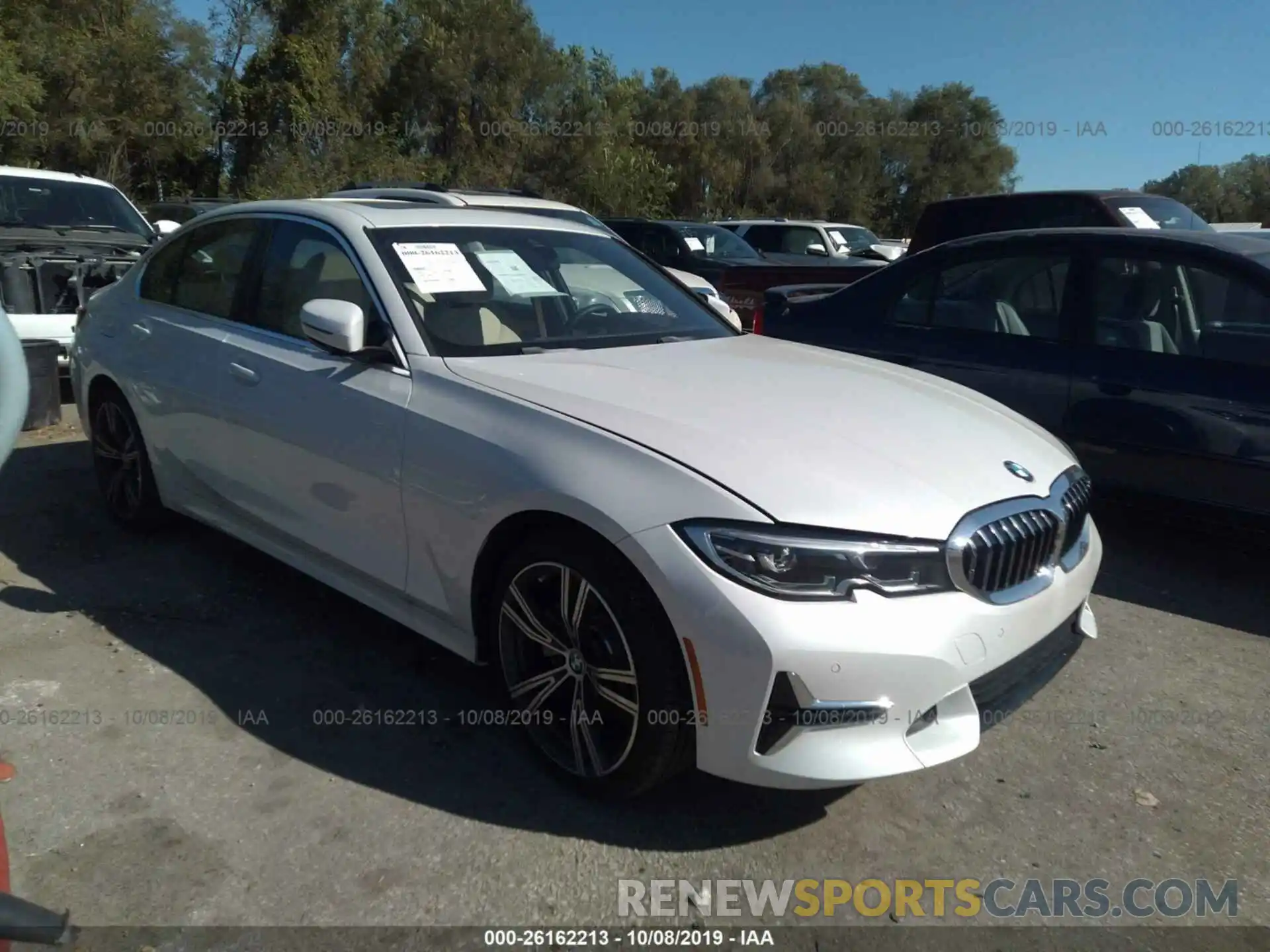 1 Photograph of a damaged car WBA5R7C59KAJ84053 BMW 330XI 2019