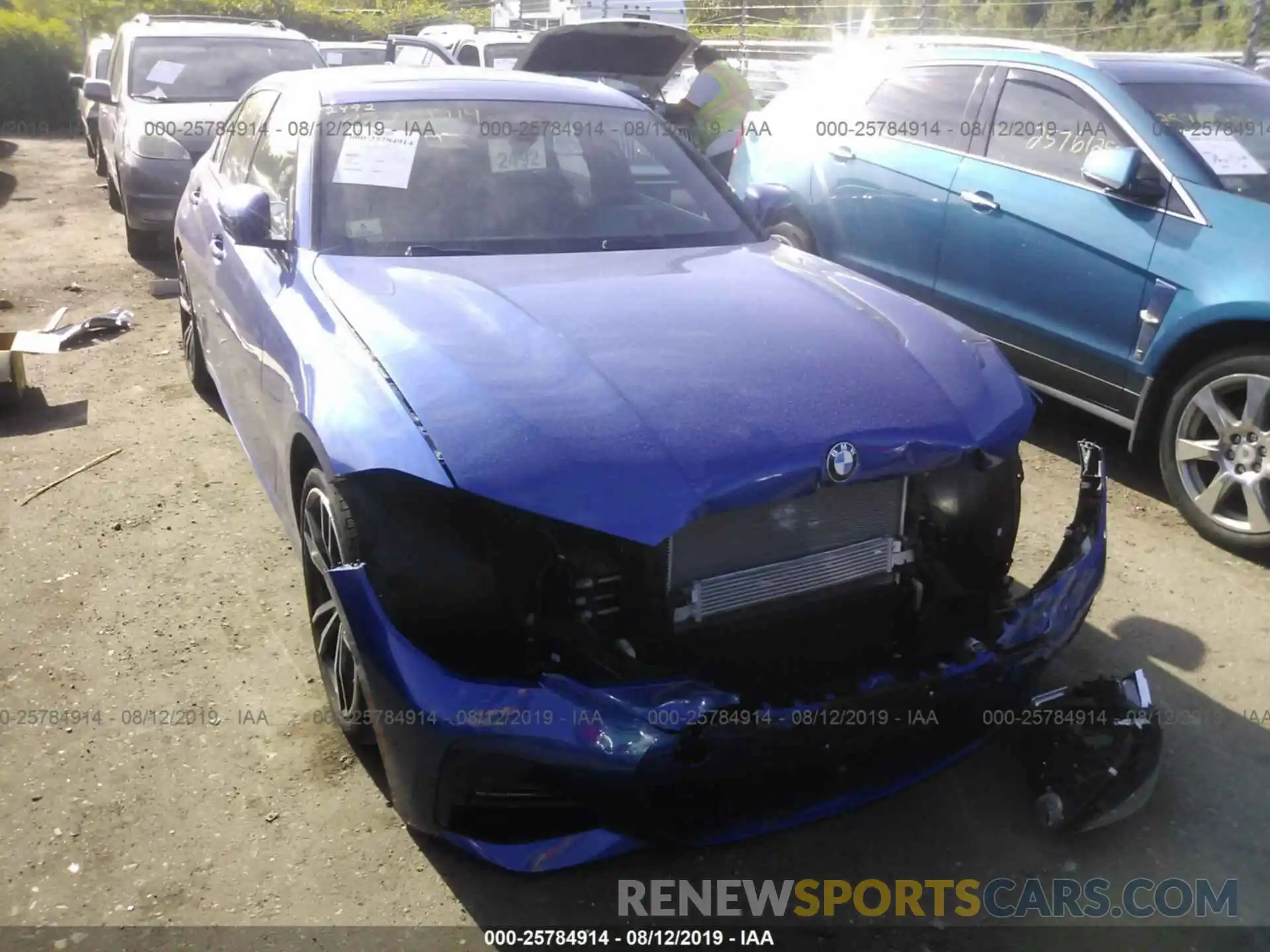 6 Photograph of a damaged car WBA5R7C5XKAE82744 BMW 330XI 2019