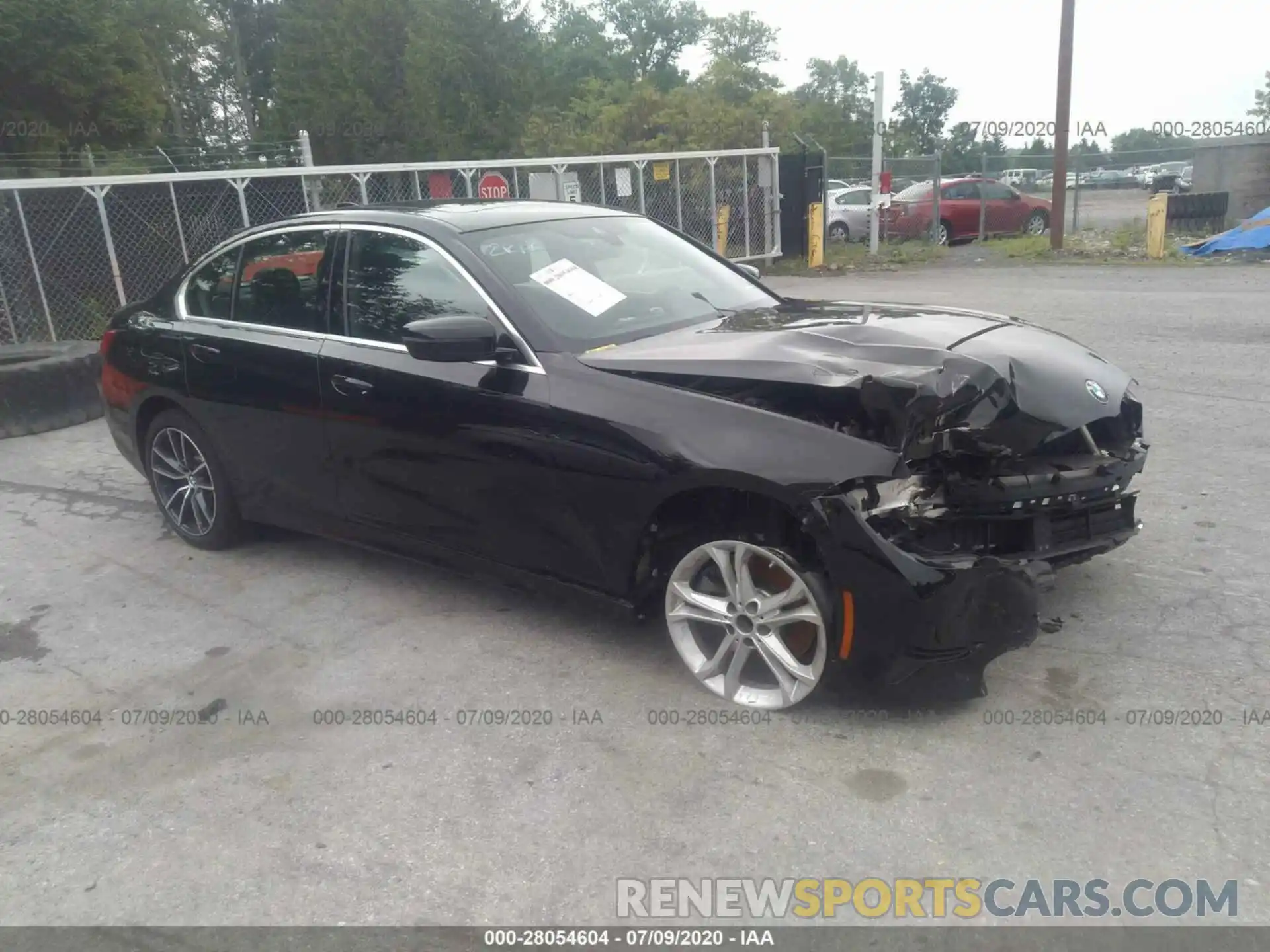 1 Photograph of a damaged car 3MW5R7J05L8B21035 BMW 330XI 2020