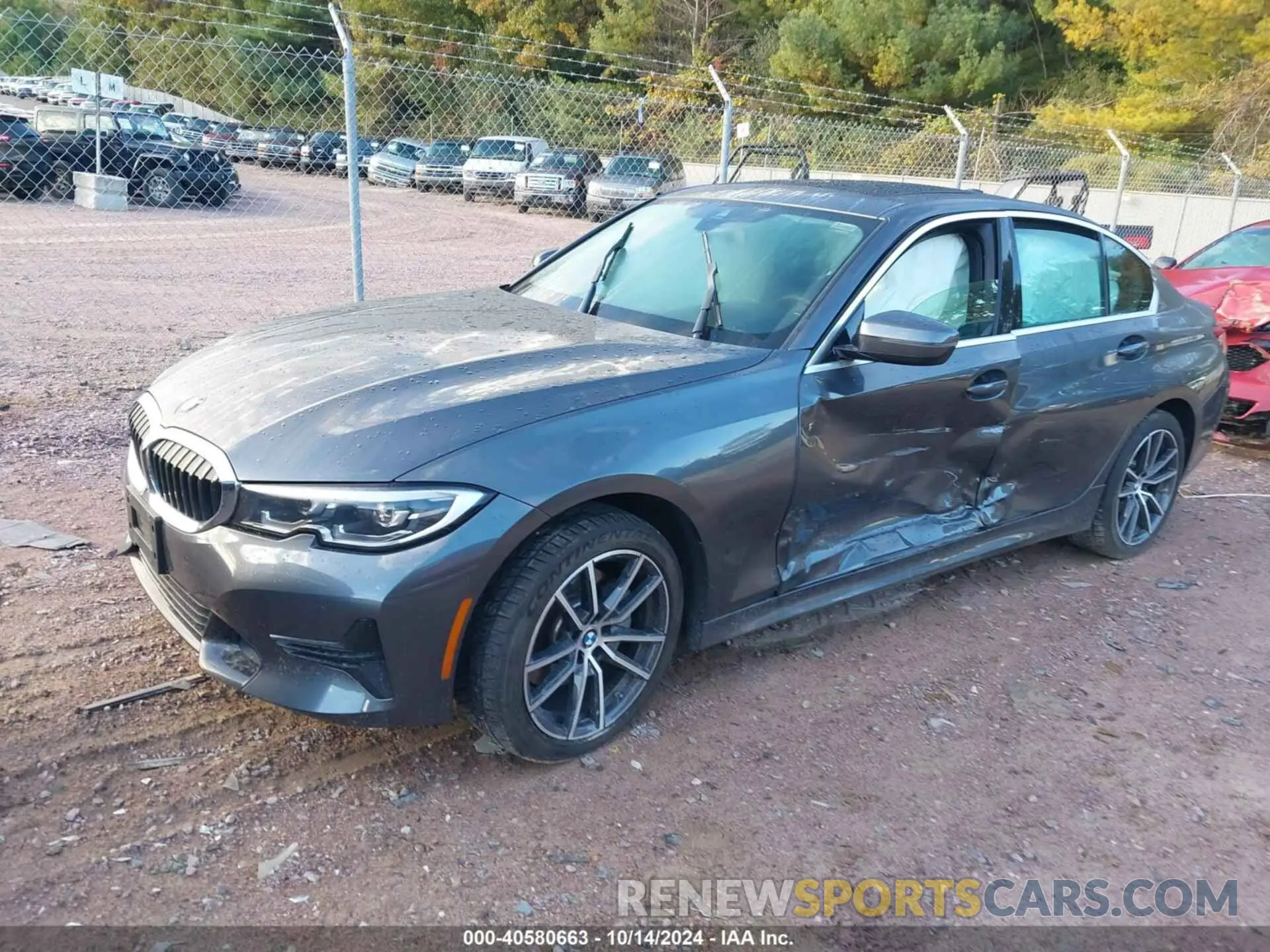 2 Photograph of a damaged car 3MW5R7J06L8B36305 BMW 330XI 2020
