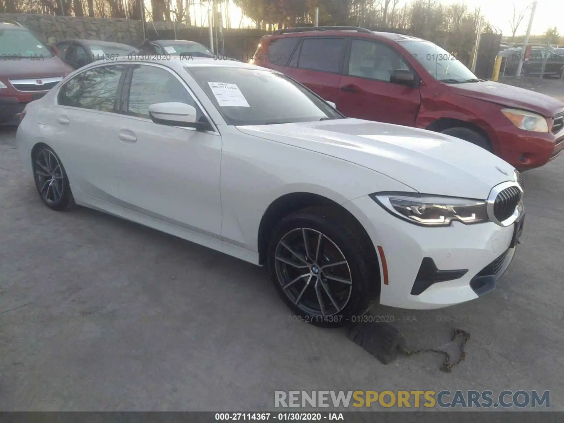 1 Photograph of a damaged car 3MW5R7J09L8B05971 BMW 330XI 2020