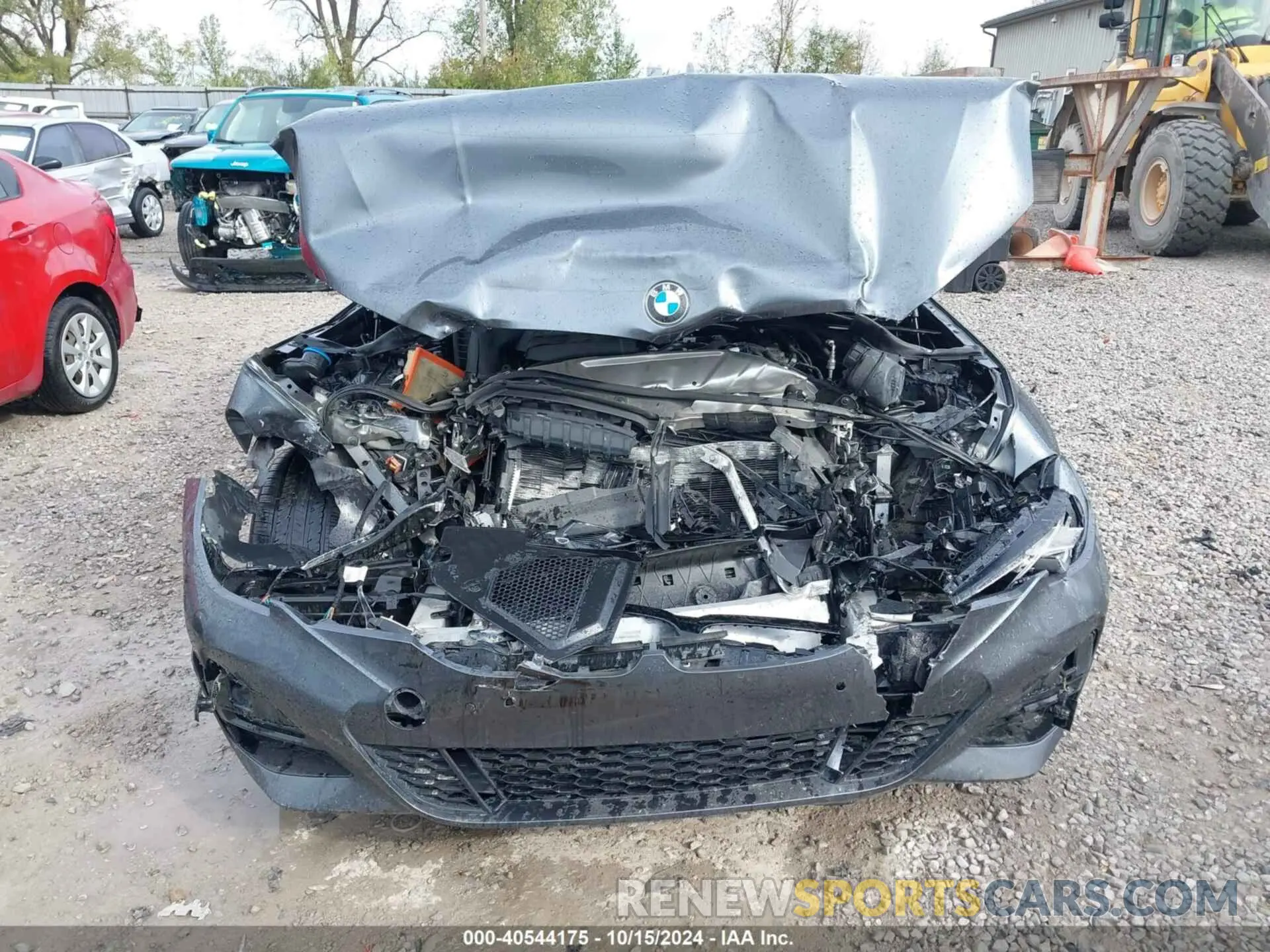 6 Photograph of a damaged car 3MW5R7J07N8C68668 BMW 330XI 2022