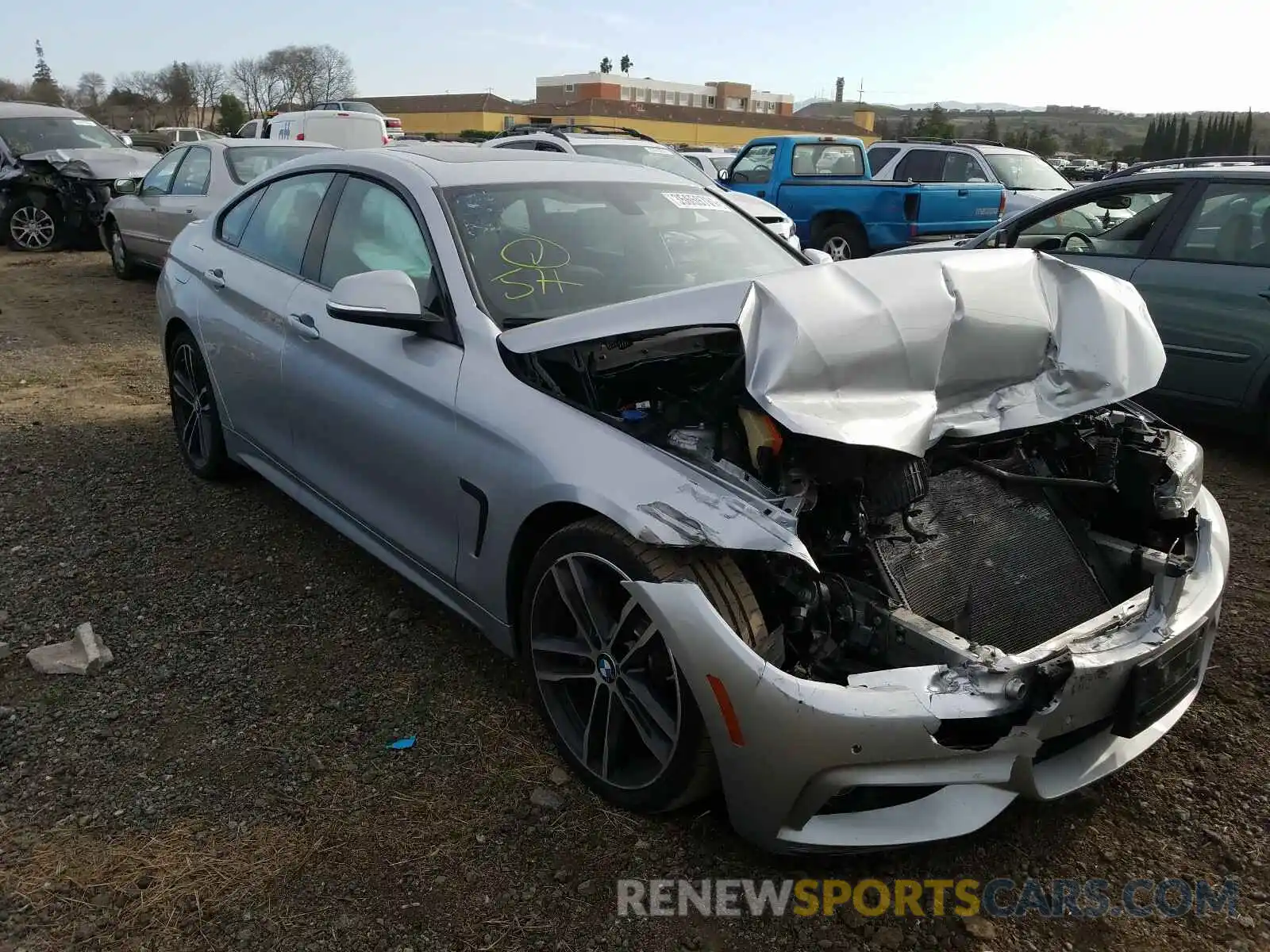 1 Photograph of a damaged car WBA4J1C50KBM12726 BMW 4 SERIES 2019