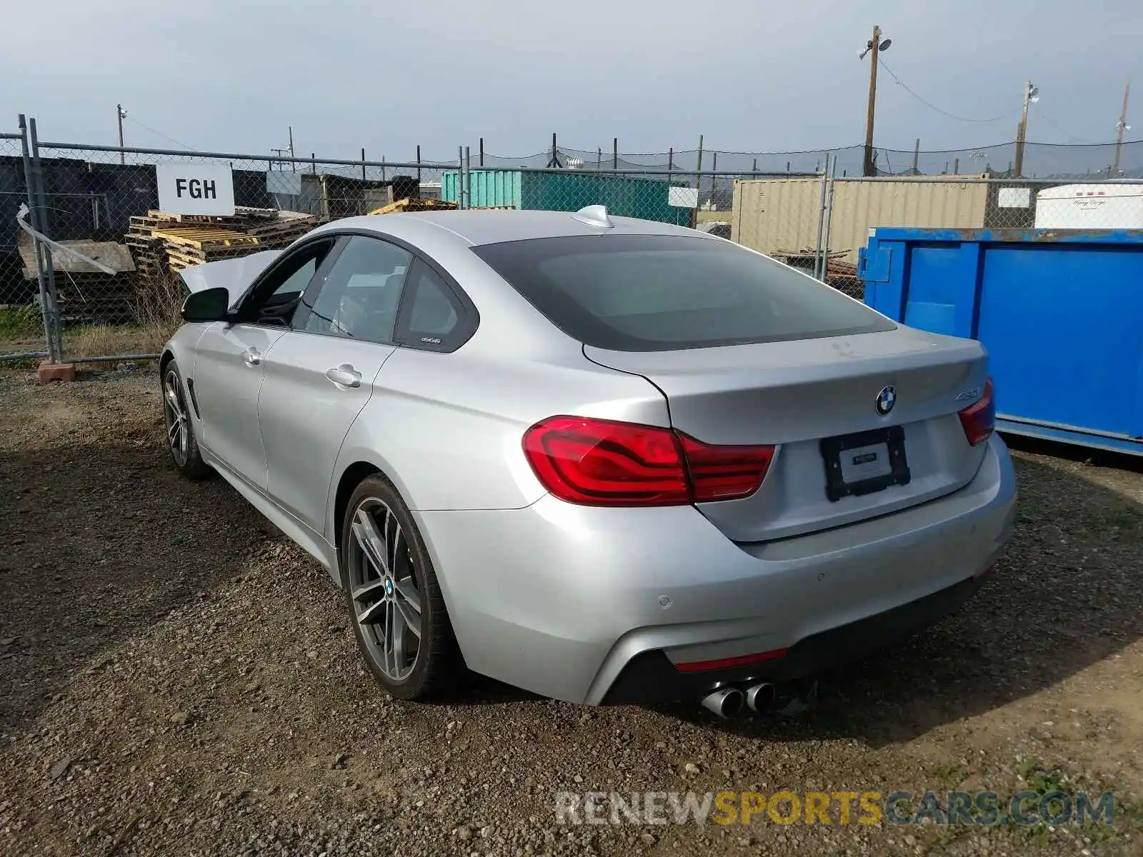 3 Photograph of a damaged car WBA4J1C50KBM12726 BMW 4 SERIES 2019