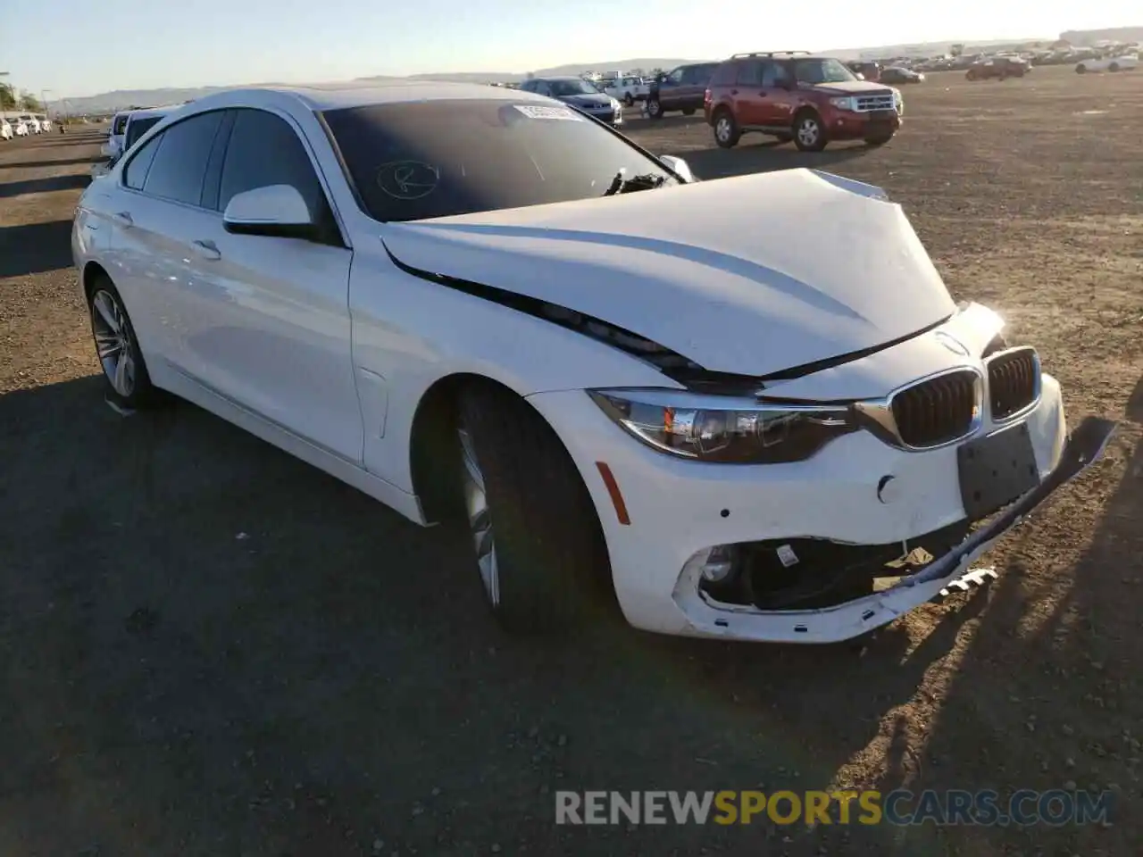 1 Photograph of a damaged car WBA4J1C50KBM15769 BMW 4 SERIES 2019