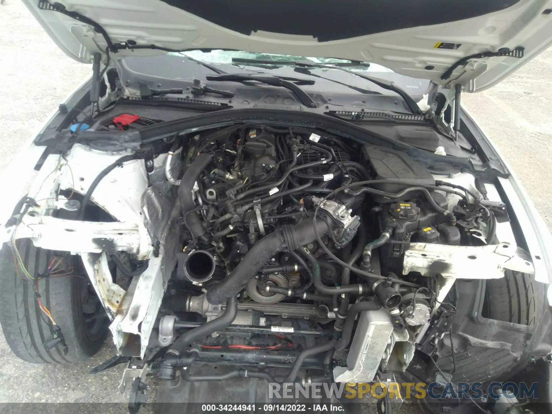 10 Photograph of a damaged car WBA4J1C50KBM16159 BMW 4 SERIES 2019