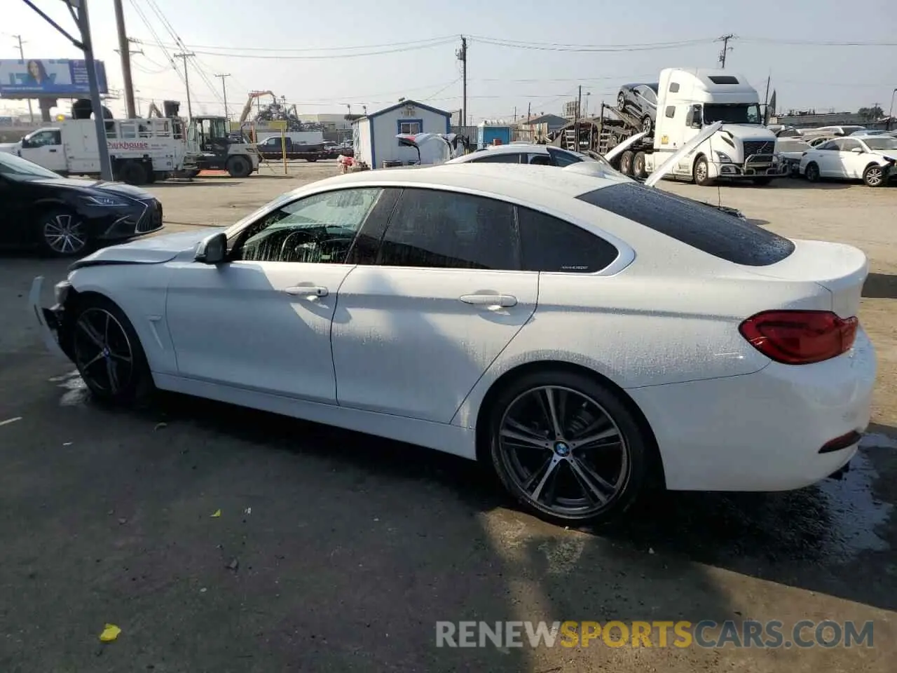 2 Photograph of a damaged car WBA4J1C50KBM18767 BMW 4 SERIES 2019