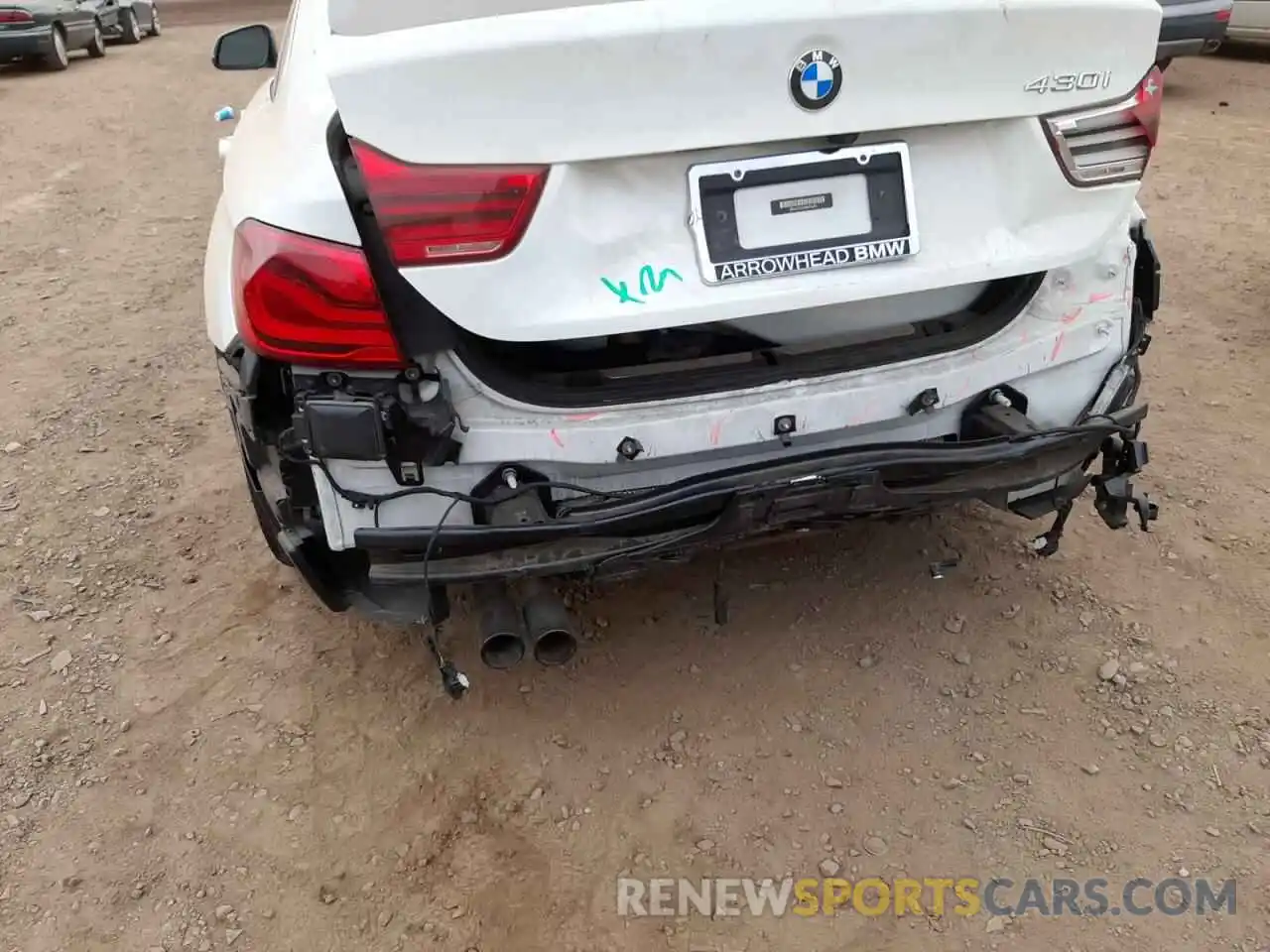 9 Photograph of a damaged car WBA4J1C51KBM13450 BMW 4 SERIES 2019