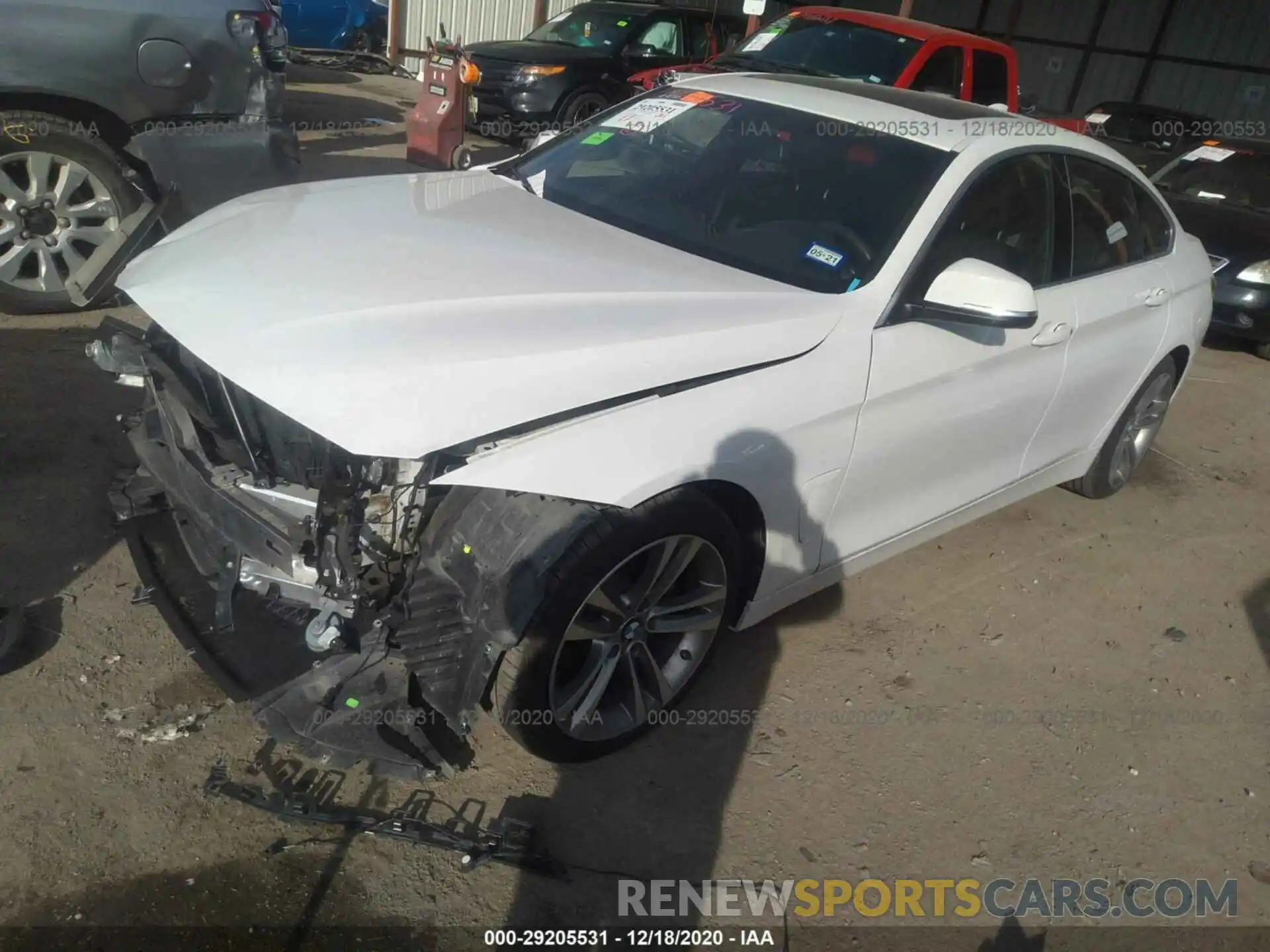 2 Photograph of a damaged car WBA4J1C51KBM16817 BMW 4 SERIES 2019