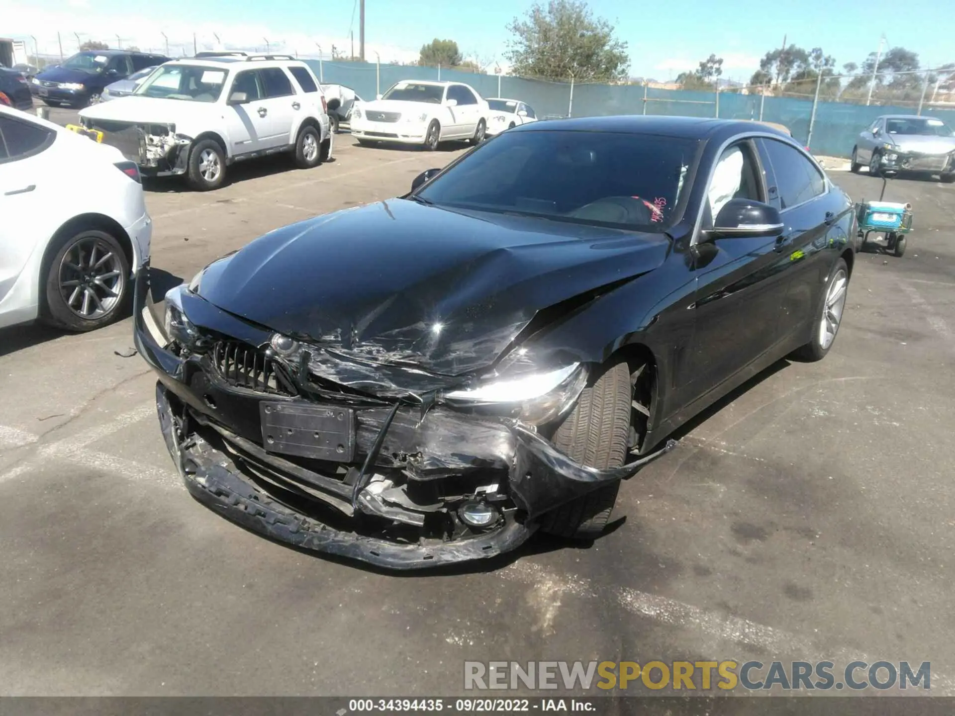 2 Photograph of a damaged car WBA4J1C51KBM16977 BMW 4 SERIES 2019