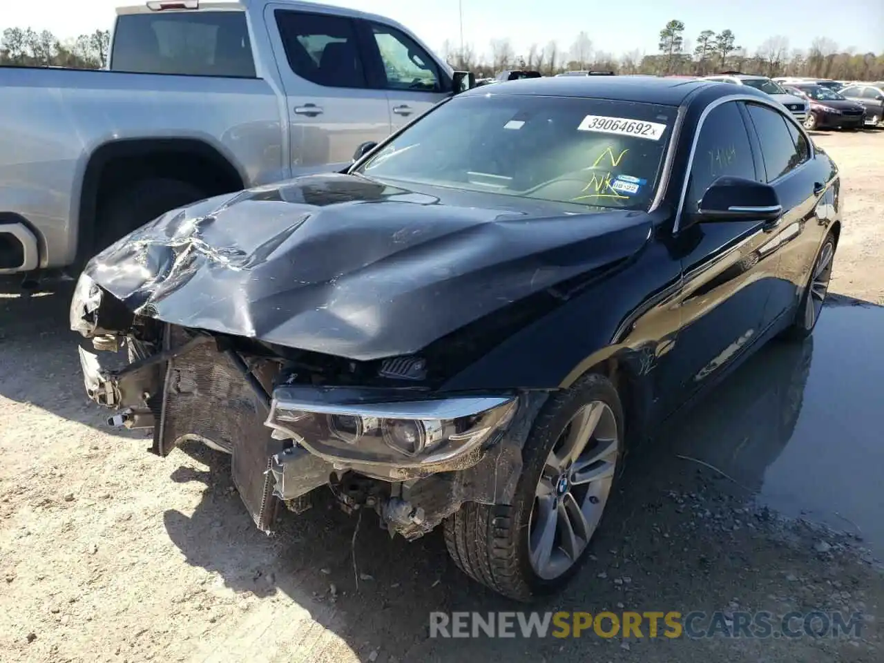 2 Photograph of a damaged car WBA4J1C52KBM12095 BMW 4 SERIES 2019