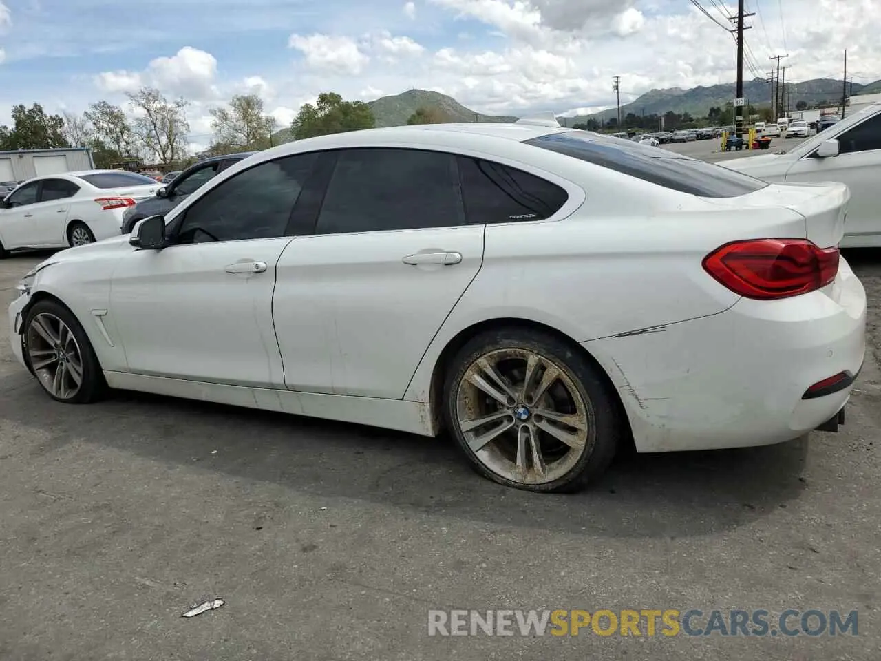 2 Photograph of a damaged car WBA4J1C52KBM16552 BMW 4 SERIES 2019