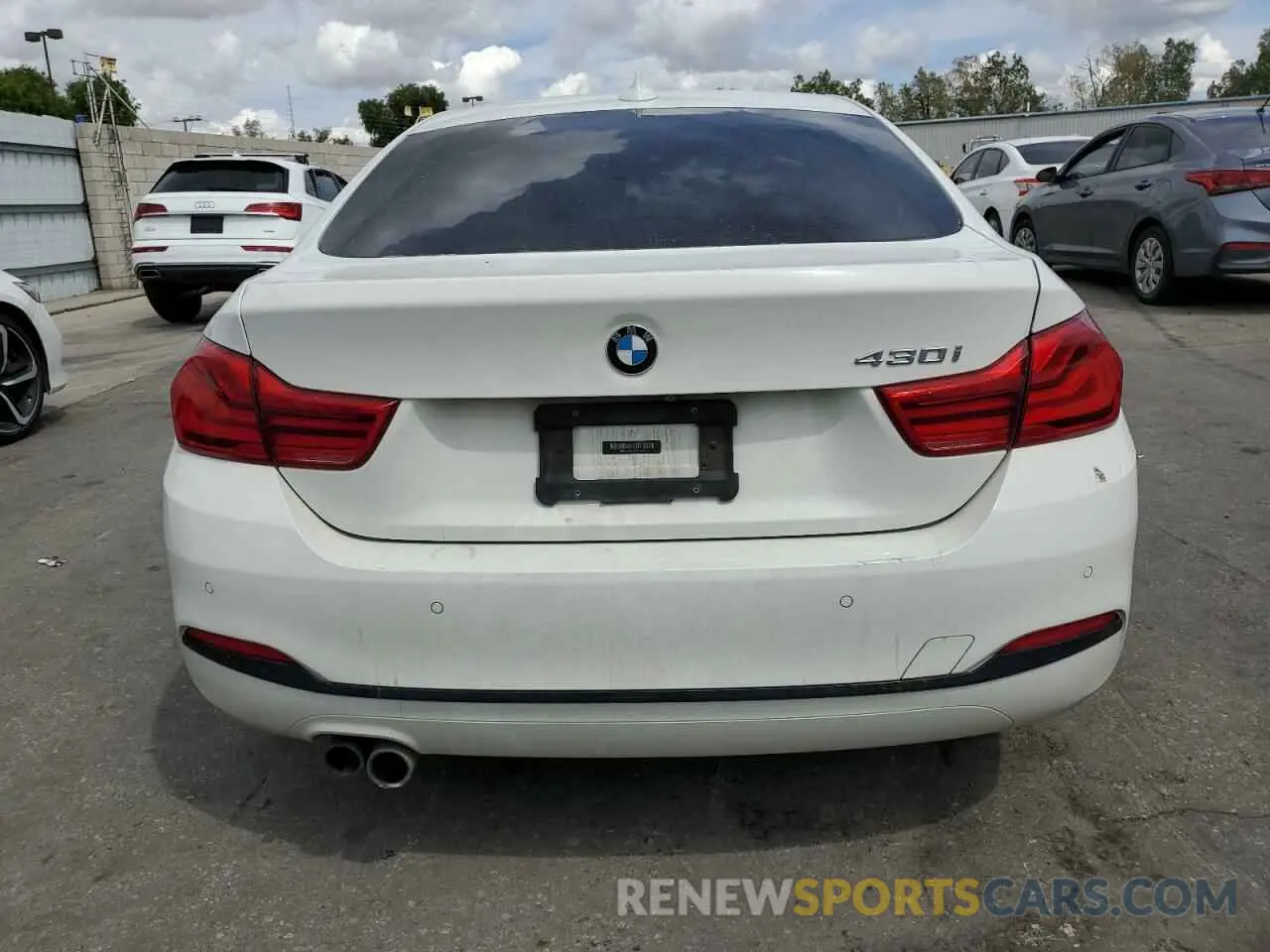 6 Photograph of a damaged car WBA4J1C52KBM16552 BMW 4 SERIES 2019