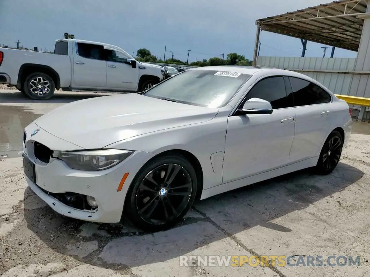 1 Photograph of a damaged car WBA4J1C52KBM16826 BMW 4 SERIES 2019