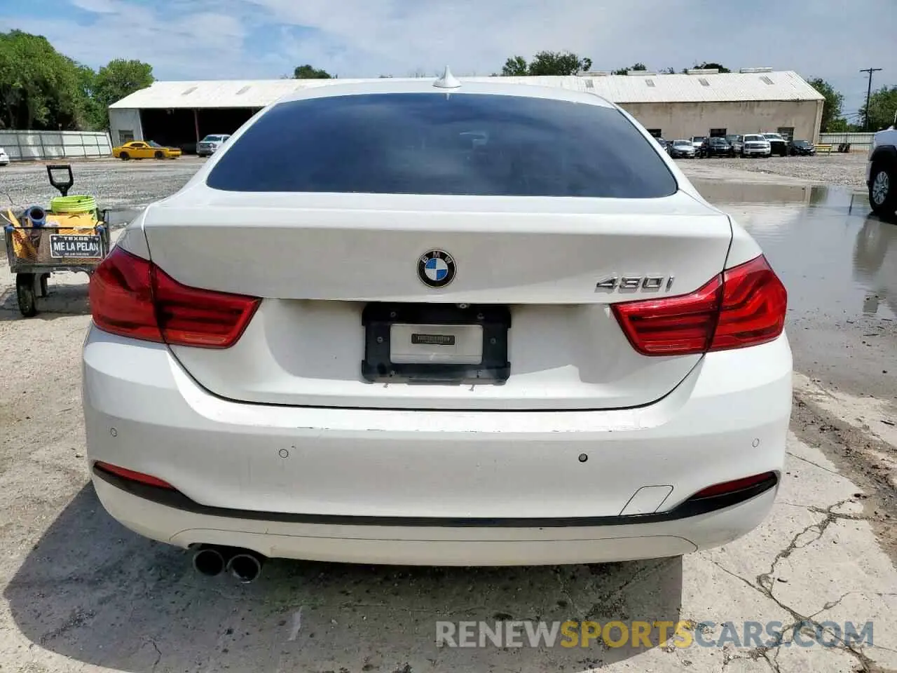 6 Photograph of a damaged car WBA4J1C52KBM16826 BMW 4 SERIES 2019