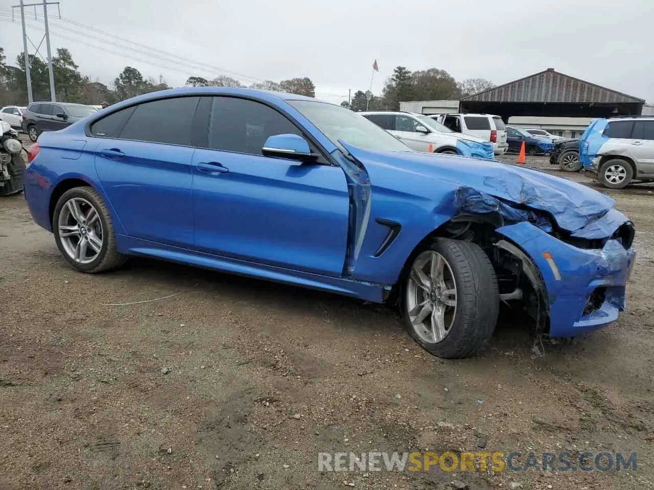 4 Photograph of a damaged car WBA4J1C52KBM17216 BMW 4 SERIES 2019