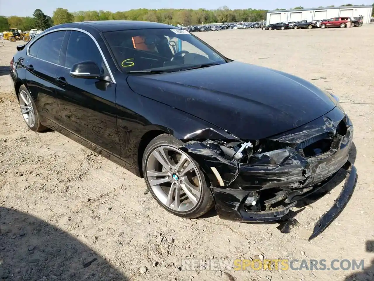 1 Photograph of a damaged car WBA4J1C52KBU67341 BMW 4 SERIES 2019