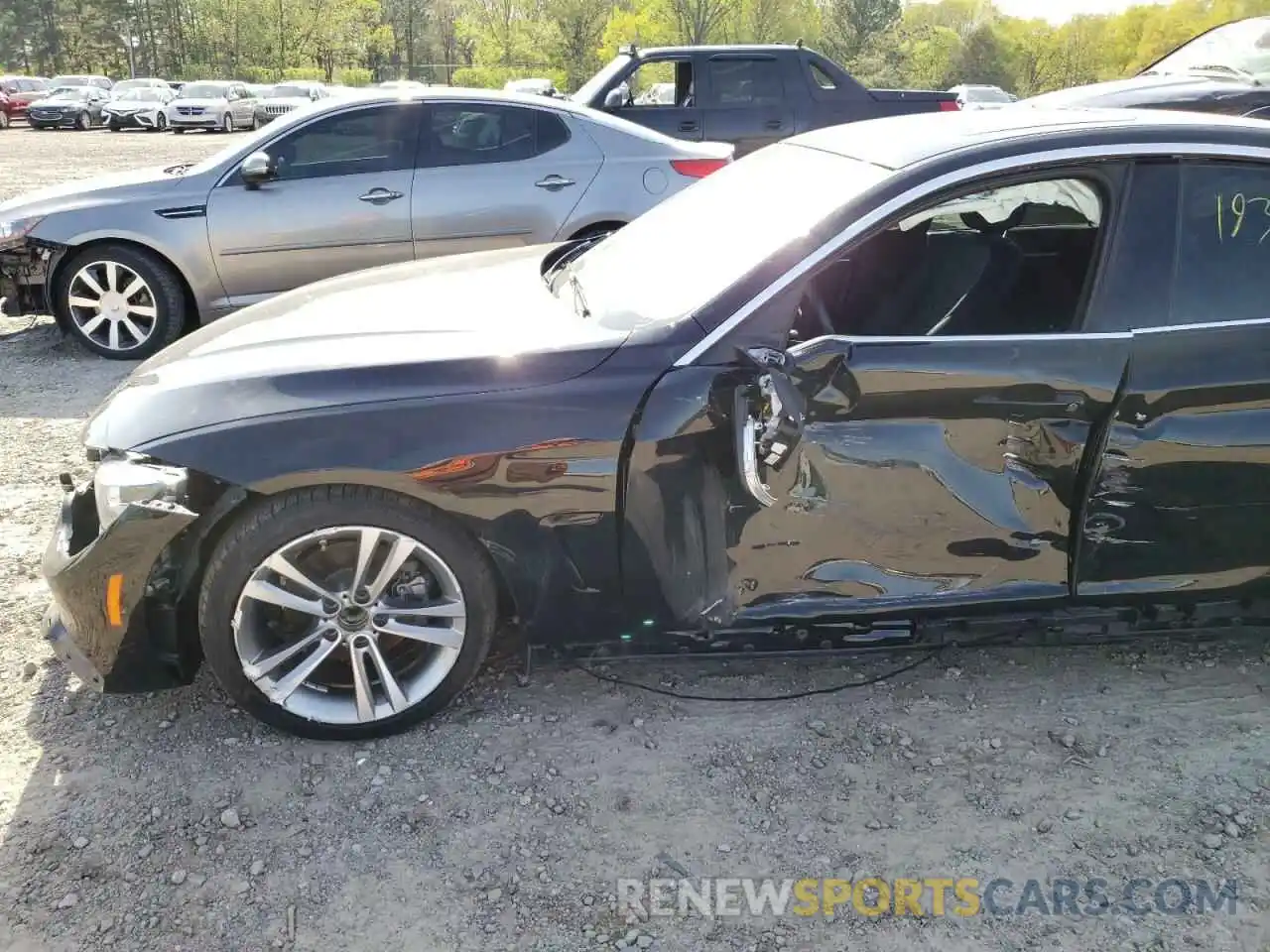 9 Photograph of a damaged car WBA4J1C52KBU67341 BMW 4 SERIES 2019