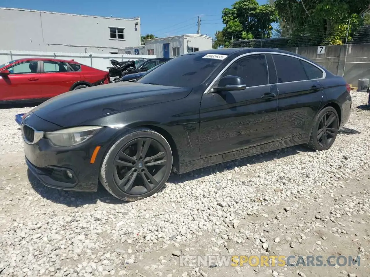 1 Photograph of a damaged car WBA4J1C53KBM12249 BMW 4 SERIES 2019