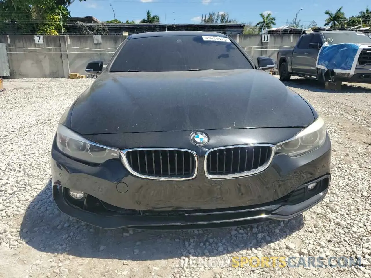 5 Photograph of a damaged car WBA4J1C53KBM12249 BMW 4 SERIES 2019